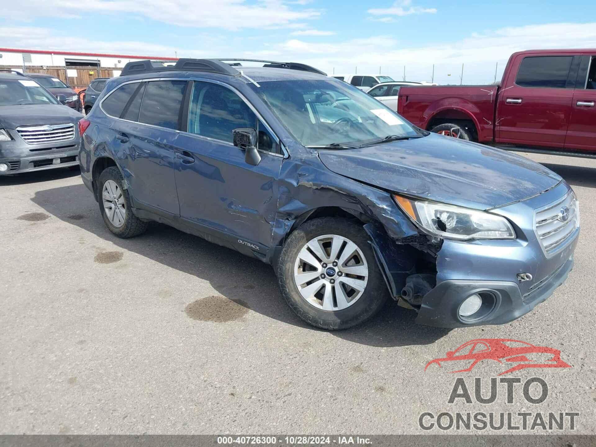 SUBARU OUTBACK 2017 - 4S4BSACCXH3364138