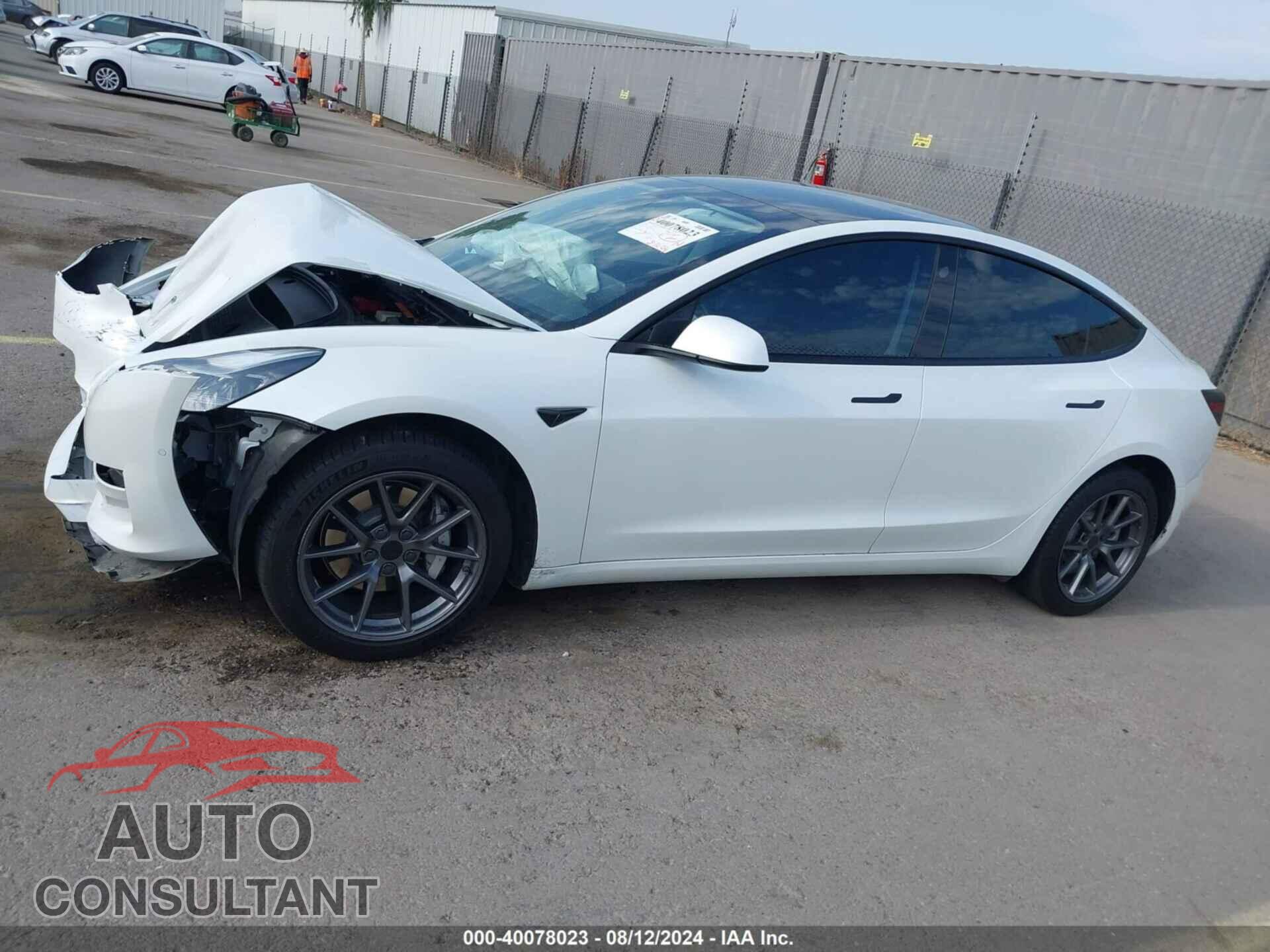 TESLA MODEL 3 2021 - 5YJ3E1EA3MF053157