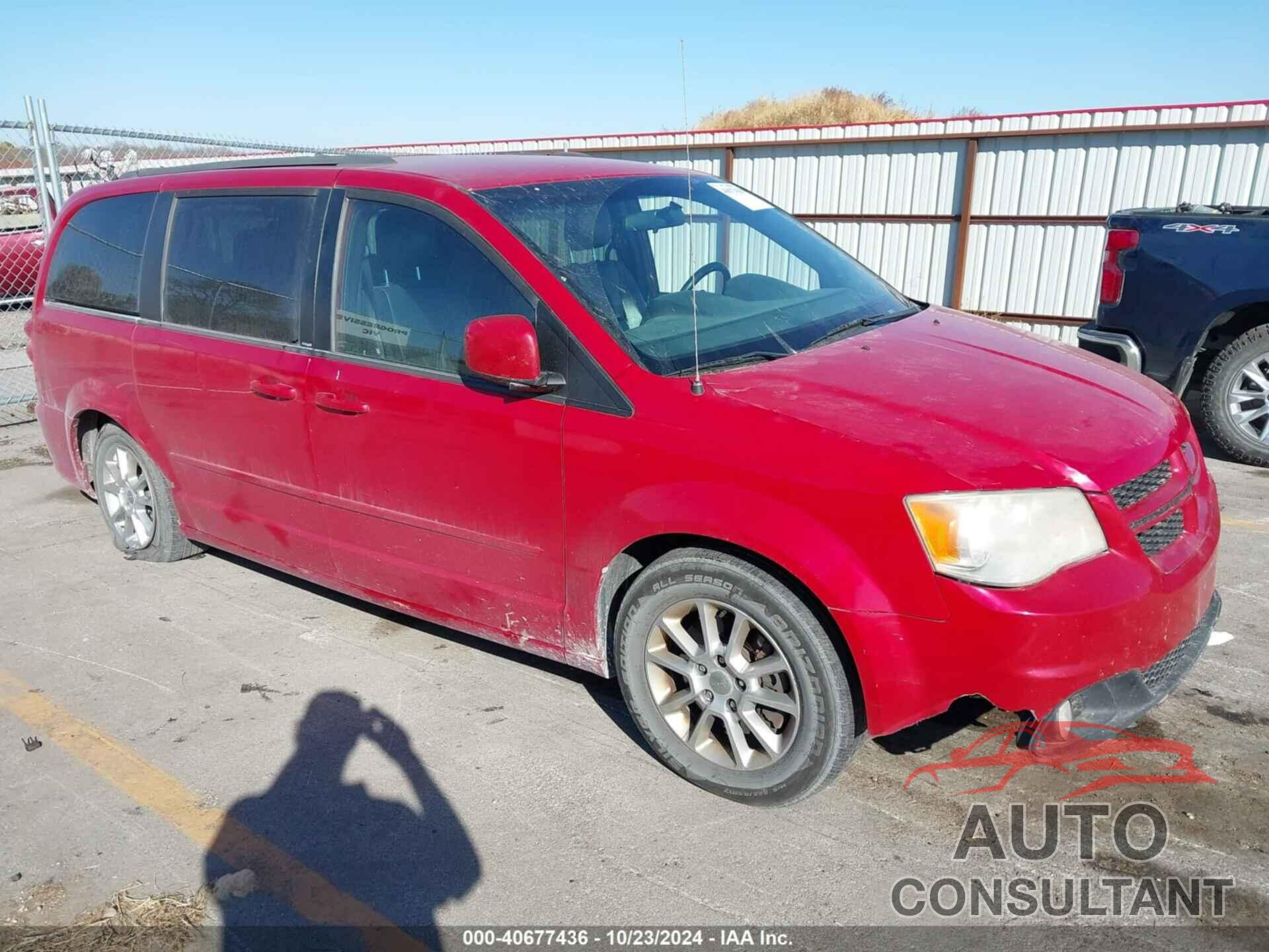 DODGE GRAND CARAVAN 2012 - 2C4RDGEG9CR199392