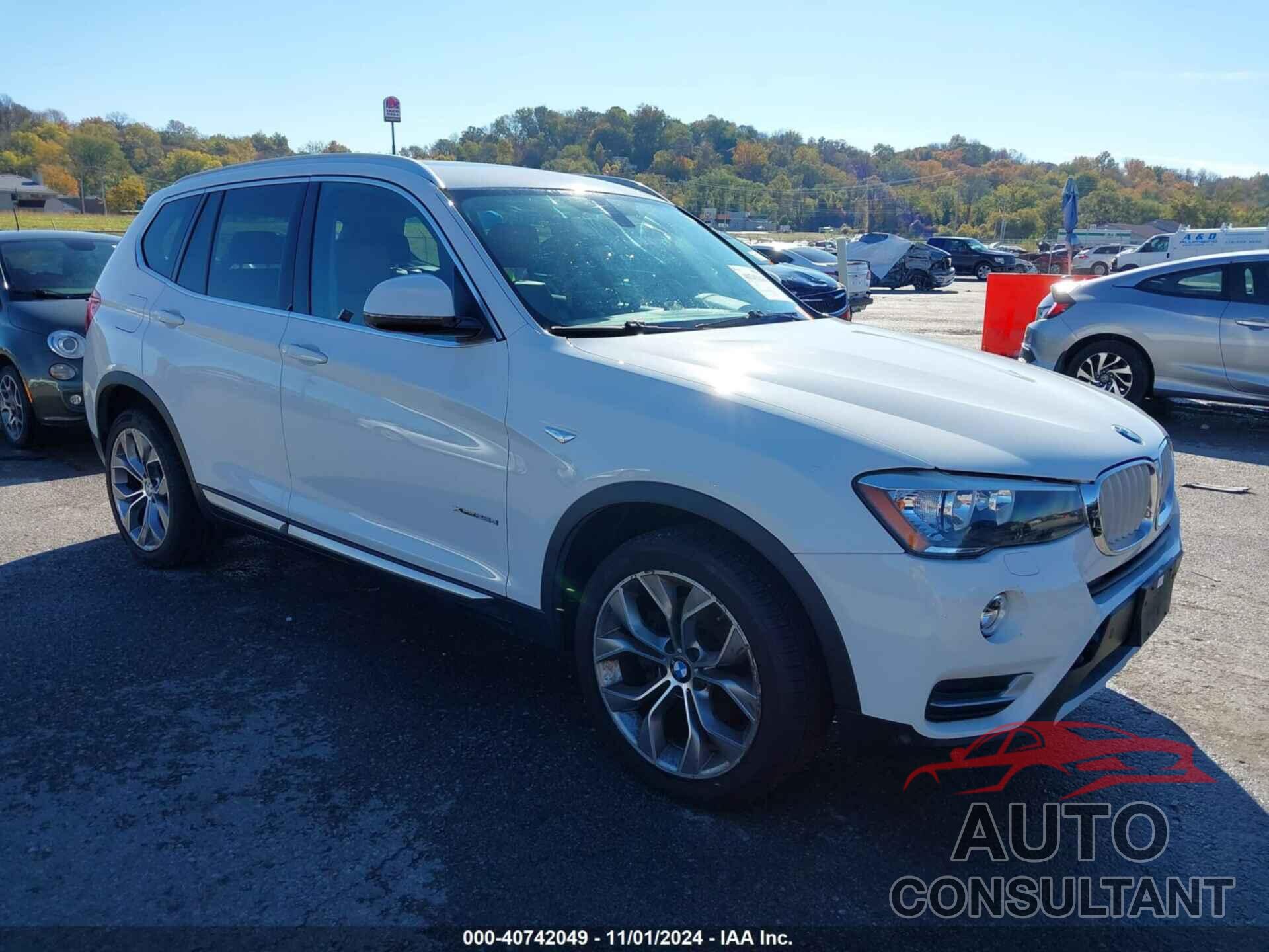 BMW X3 2015 - 5UXWY3C55F0E97116