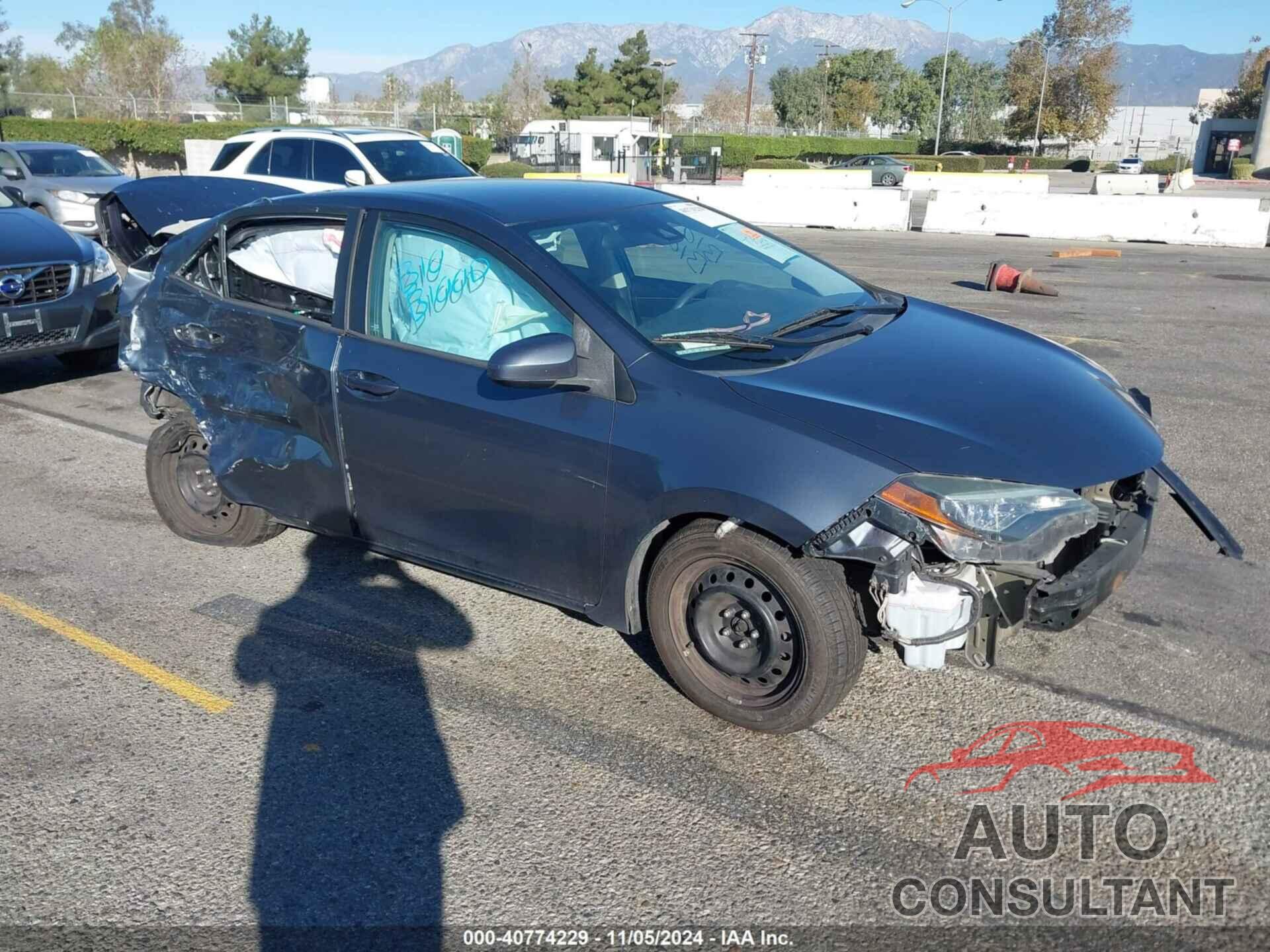 TOYOTA COROLLA 2017 - 5YFBURHE0HP697169