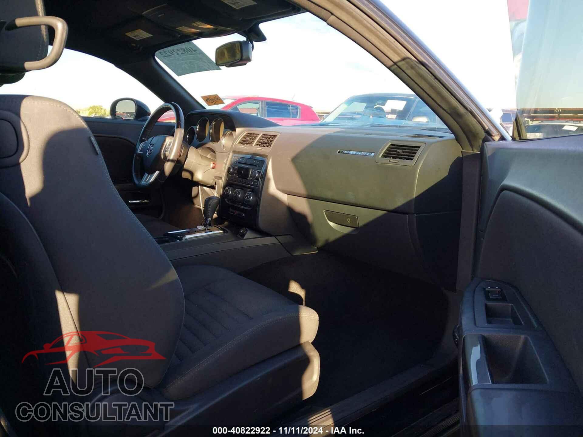DODGE CHALLENGER 2012 - 2C3CDYAG6CH258183