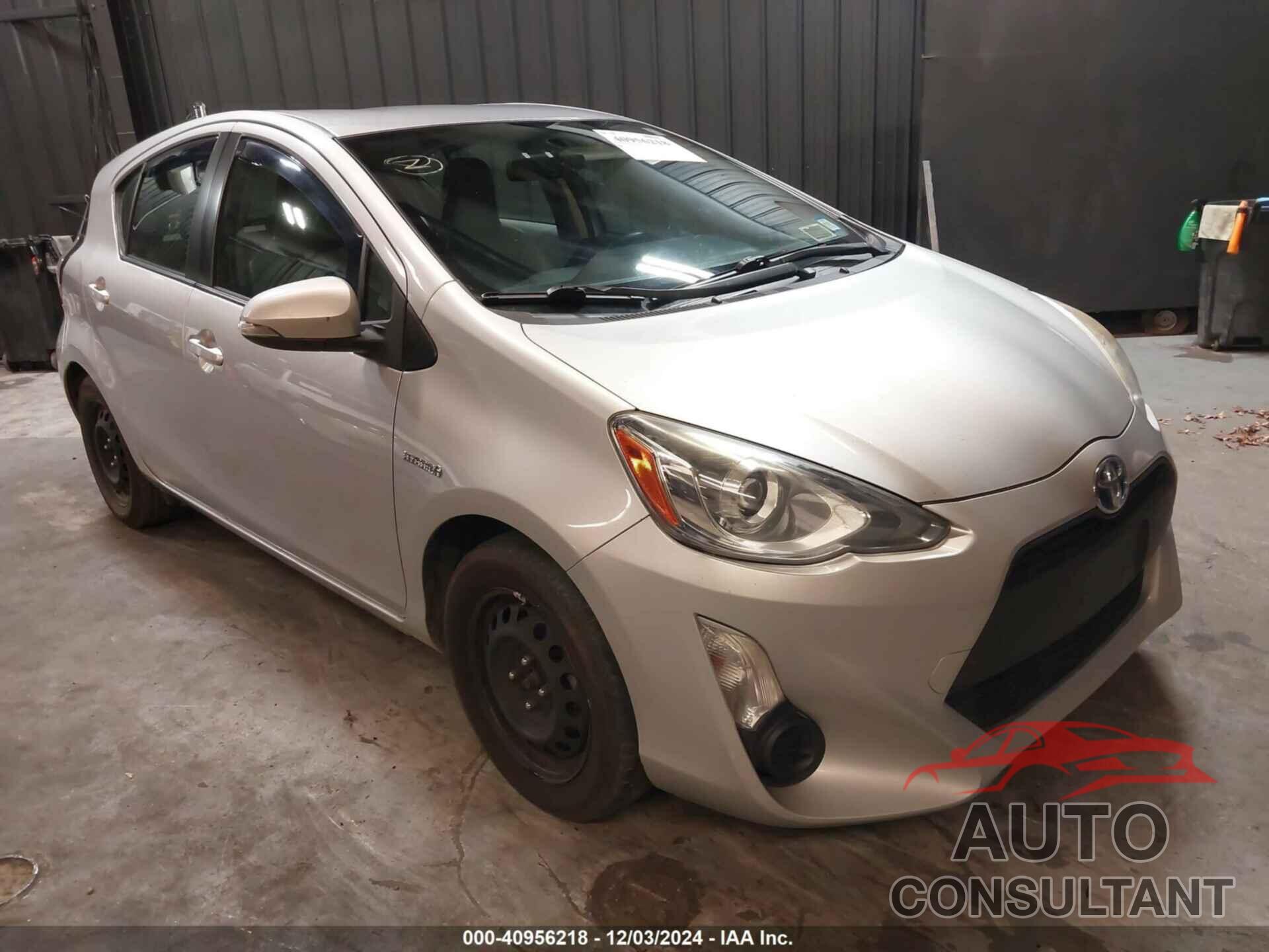 TOYOTA PRIUS C 2015 - JTDKDTB33F1580014