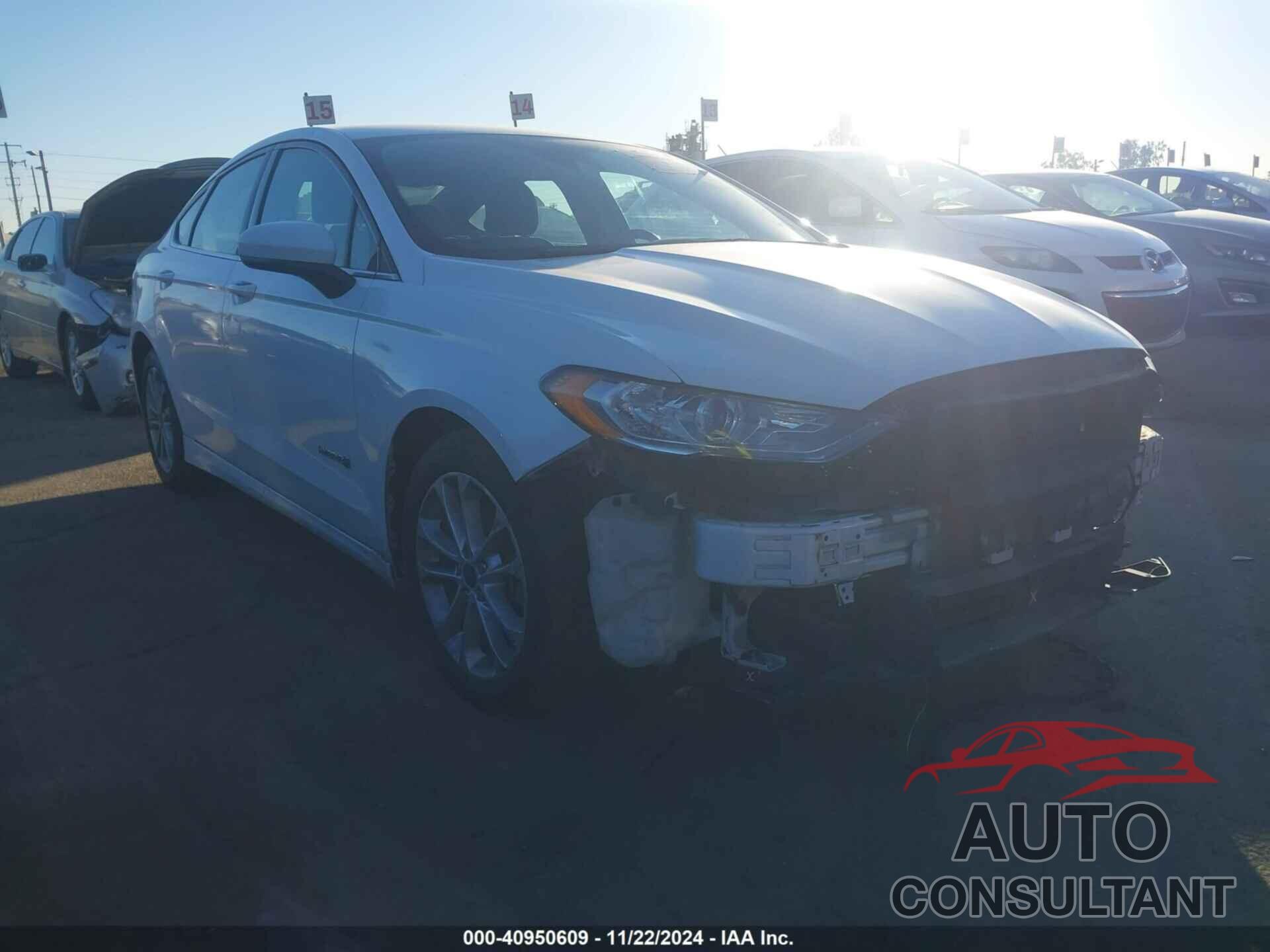 FORD FUSION HYBRID 2019 - 3FA6P0LU5KR174093