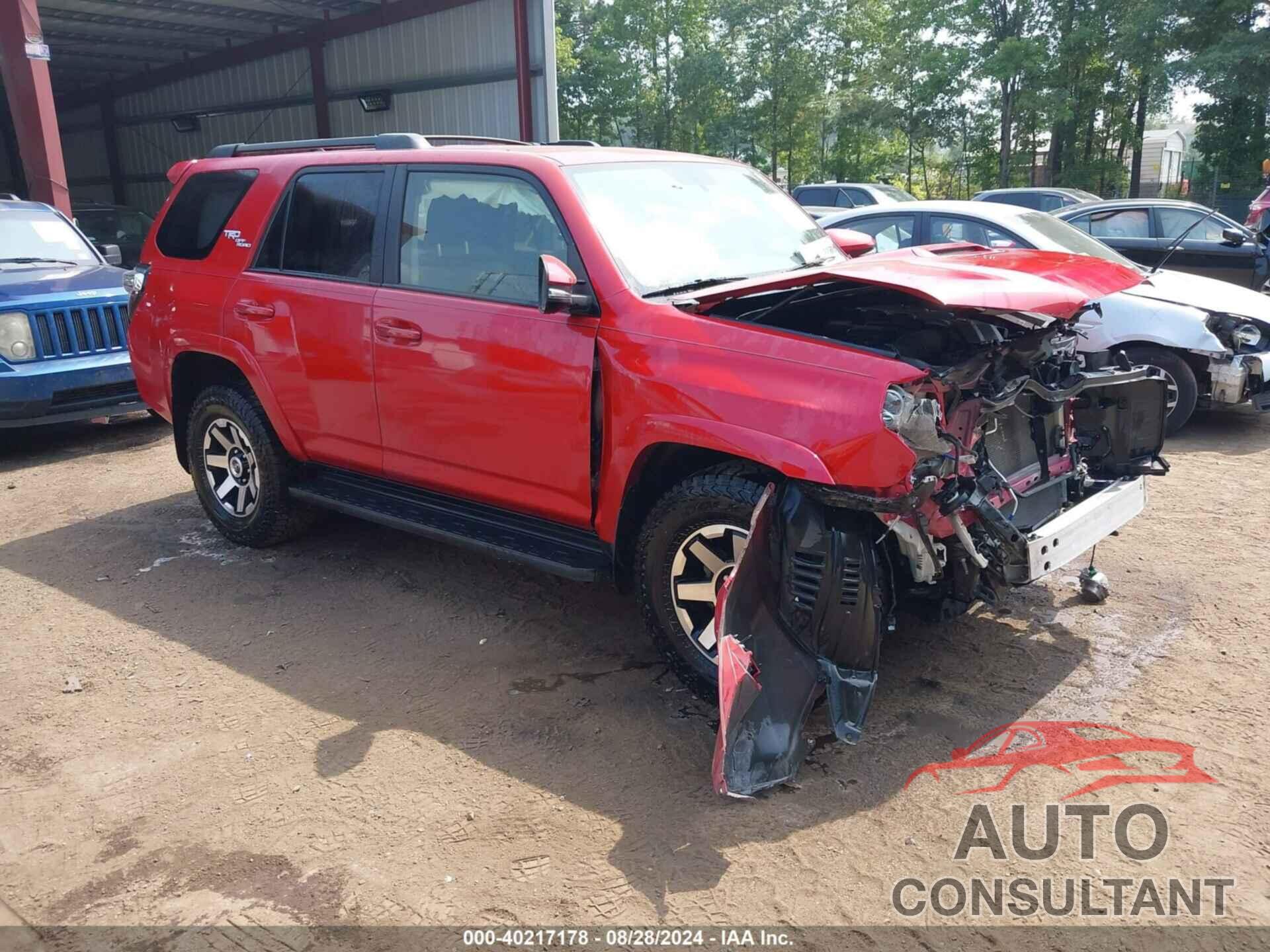 TOYOTA 4RUNNER 2019 - JTEBU5JR5K5730446