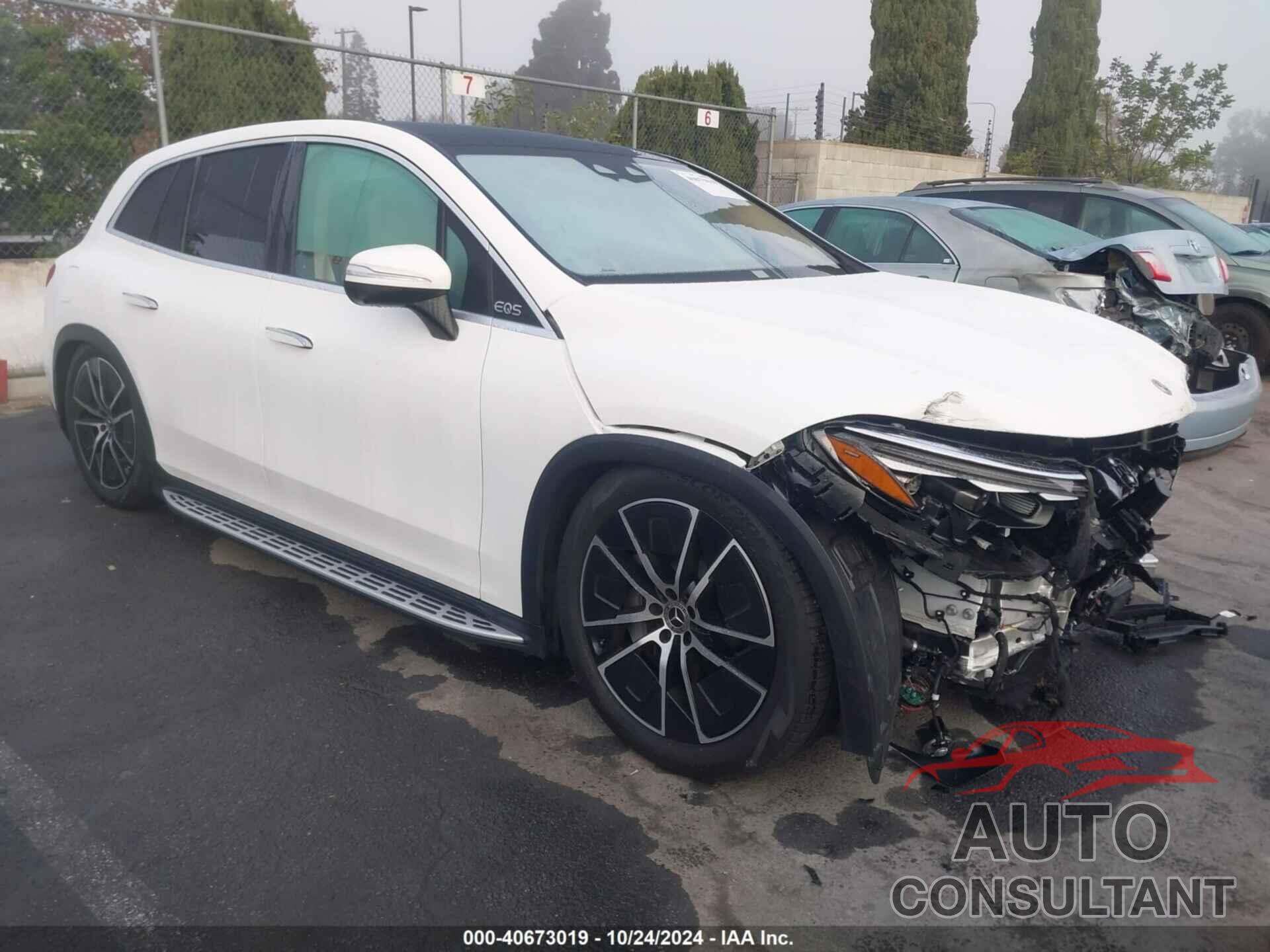 MERCEDES-BENZ EQS 450+ SUV 2023 - 4JGDM2DB8PA003435