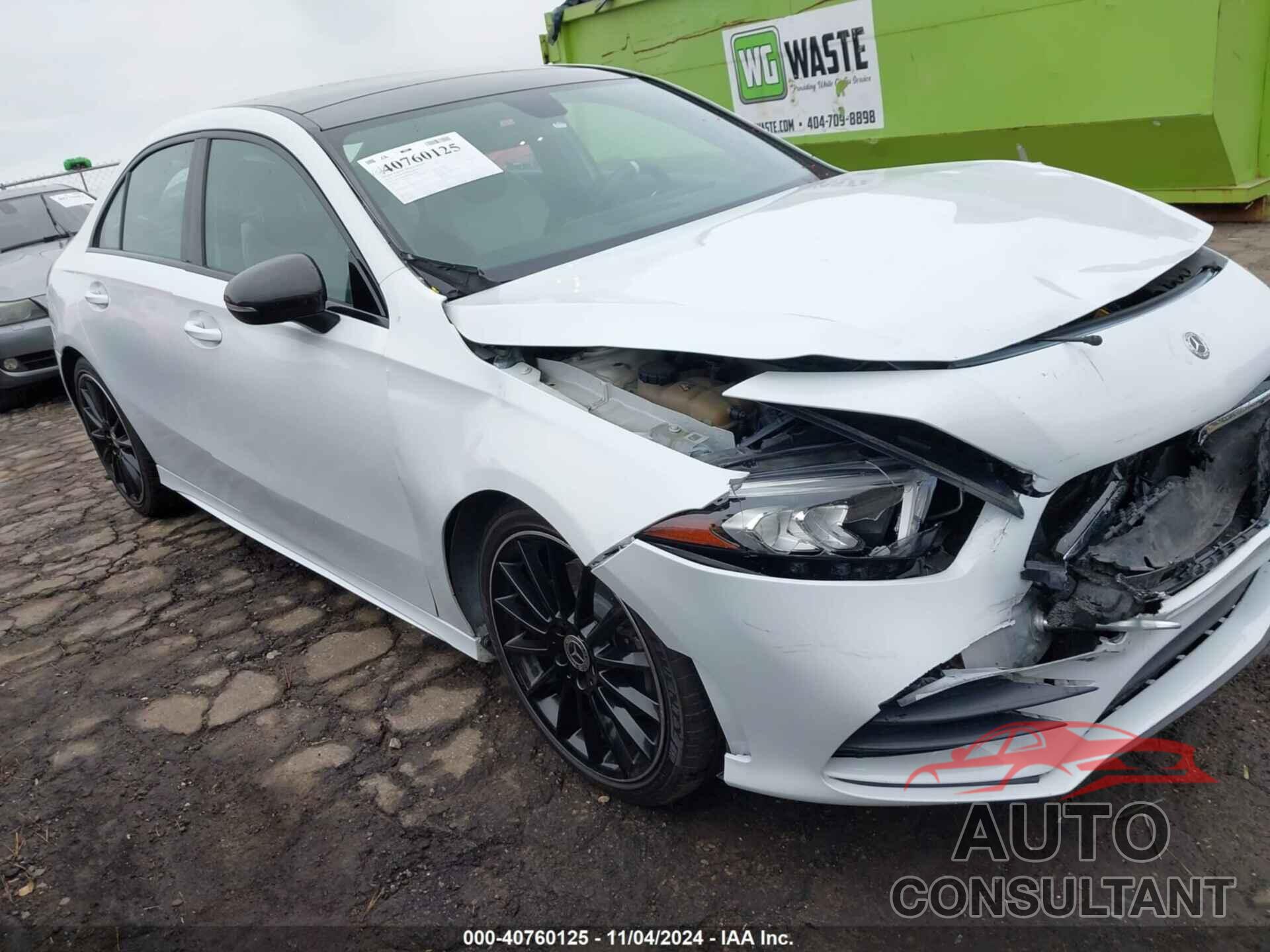 MERCEDES-BENZ A 220 2019 - WDD3G4EB0KW021429