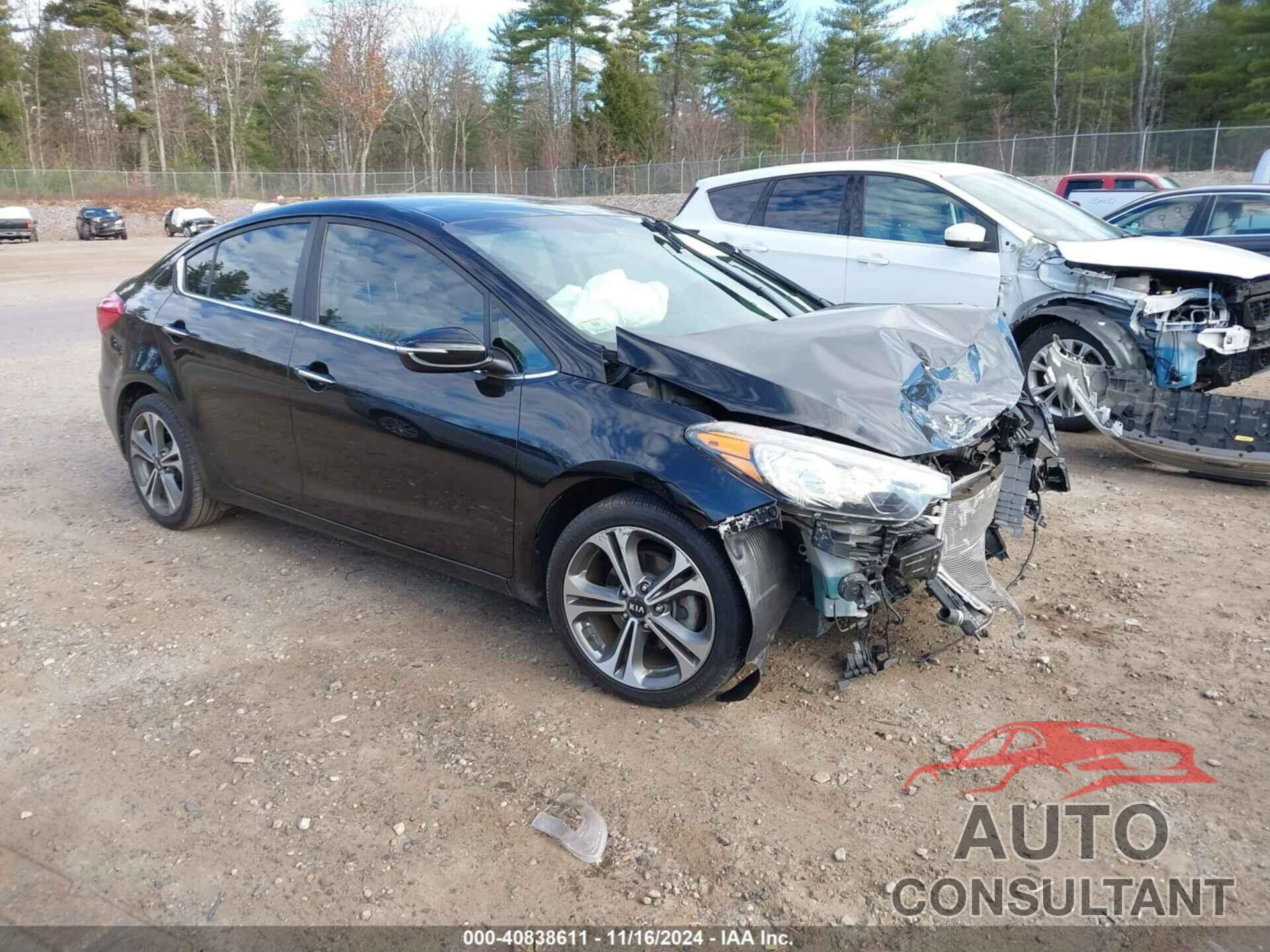 KIA FORTE 2016 - KNAFX4A87G5618346