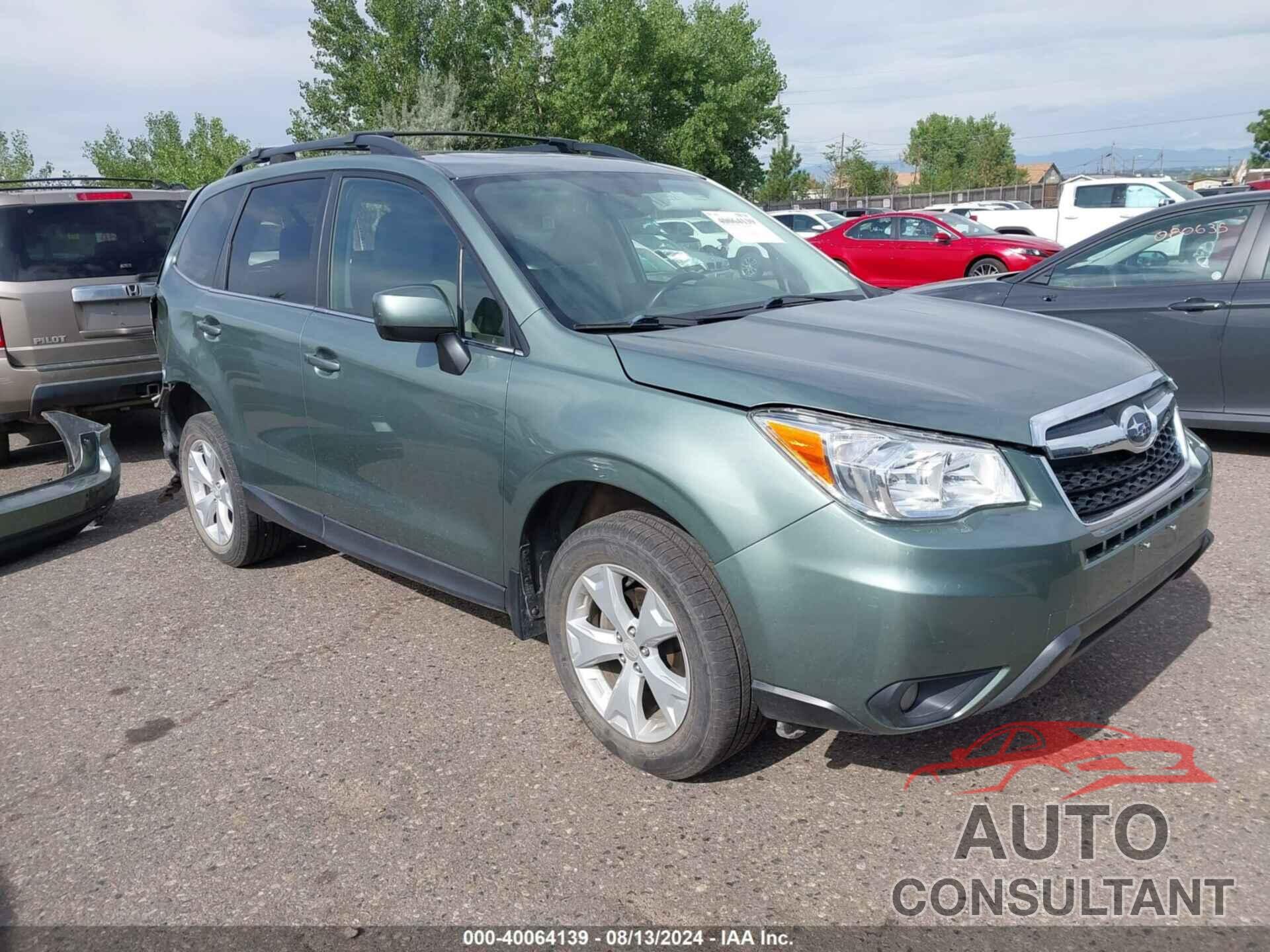 SUBARU FORESTER 2016 - JF2SJAHC2GH432600