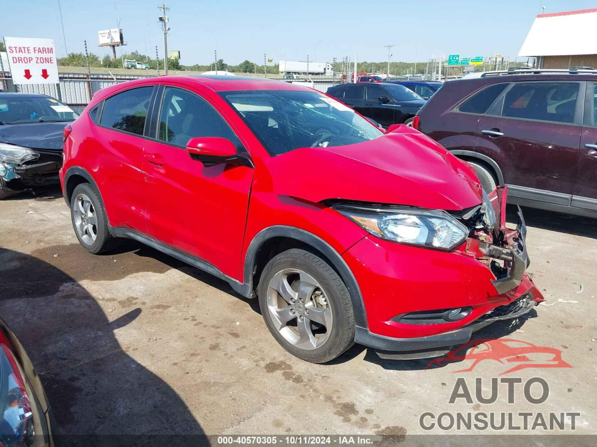 HONDA HR-V 2017 - 3CZRU5H52HM701313