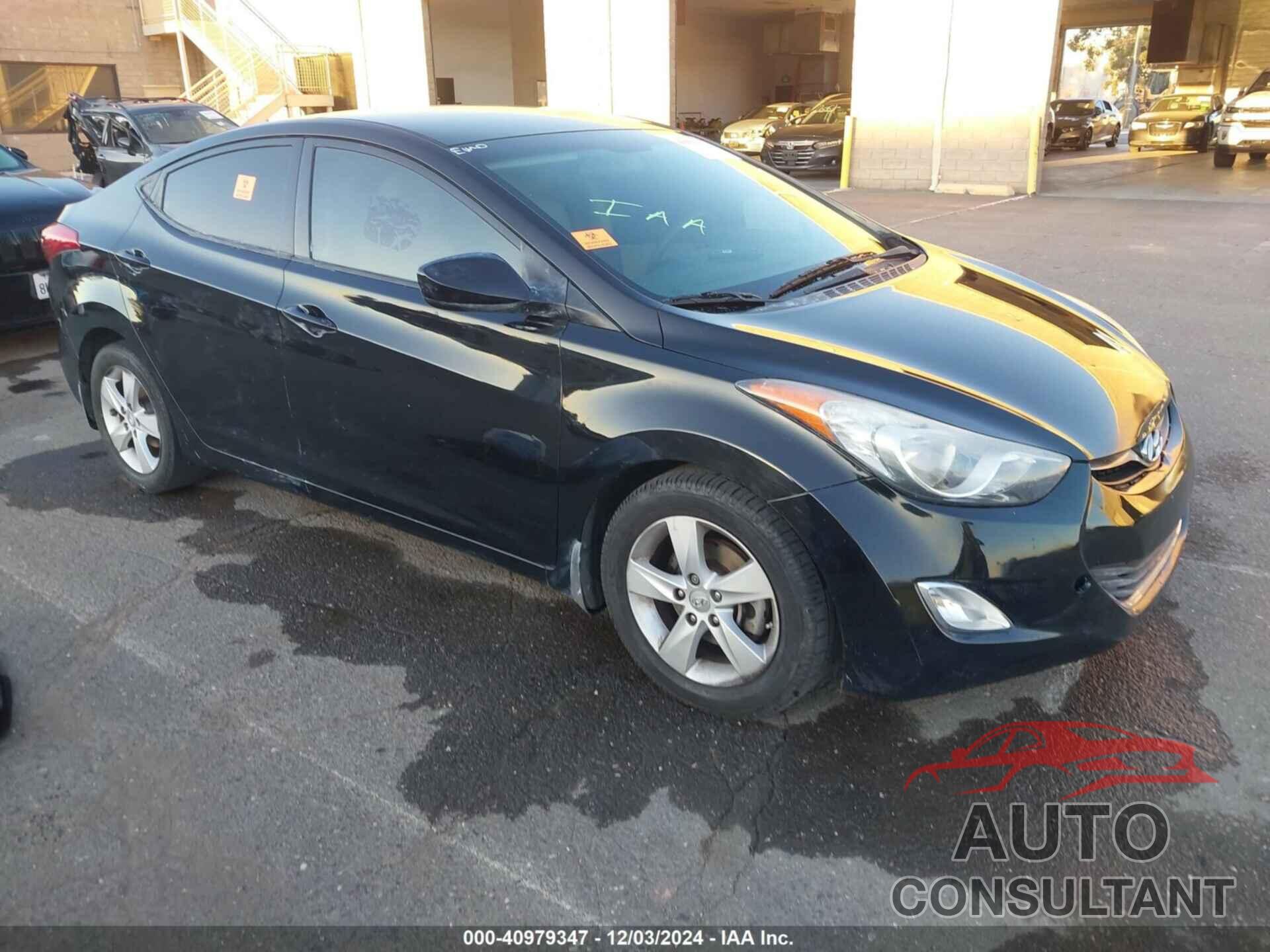 HYUNDAI ELANTRA 2013 - 5NPDH4AE9DH429495