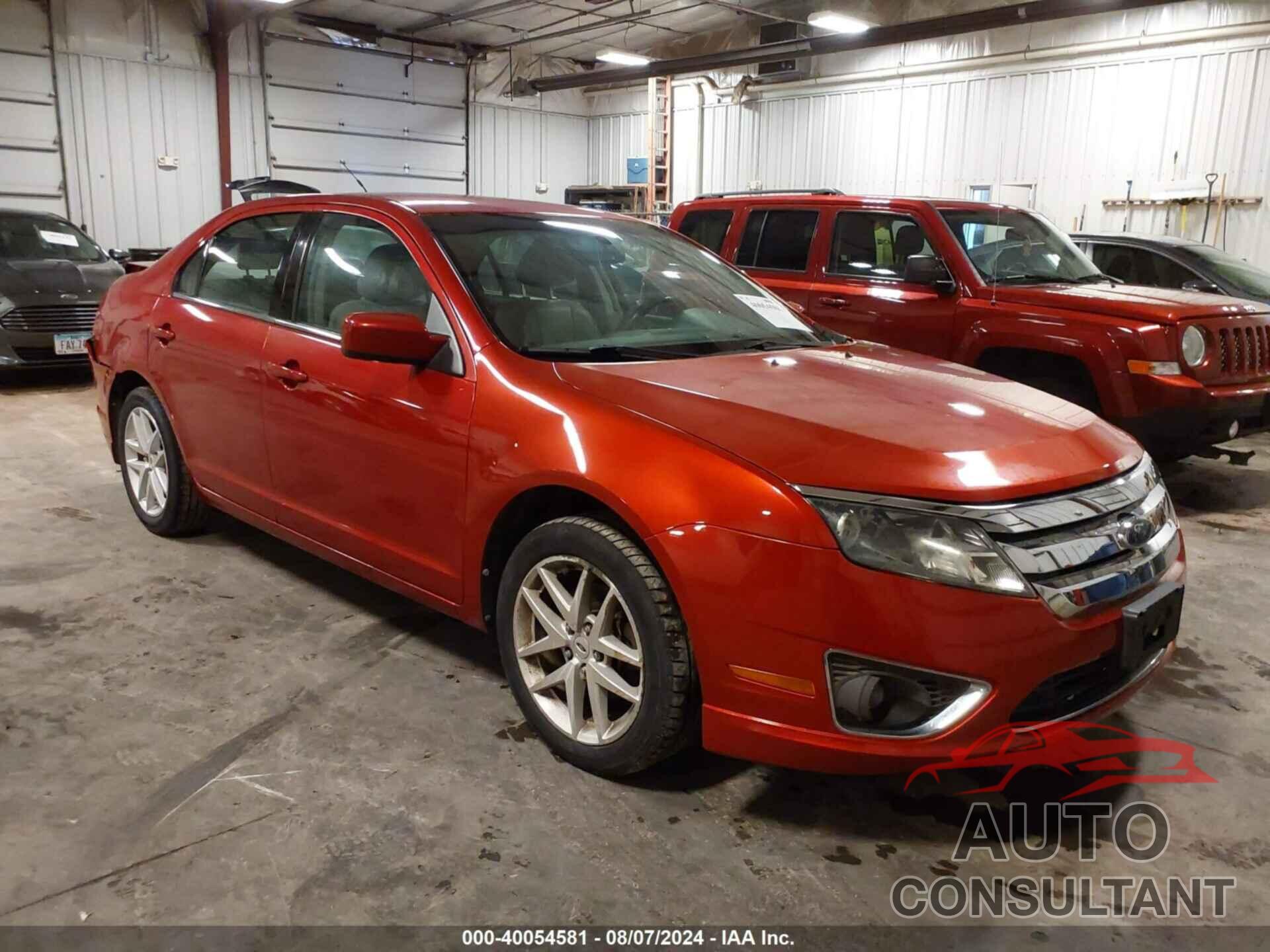 FORD FUSION 2011 - 3FAHP0JG9BR238917