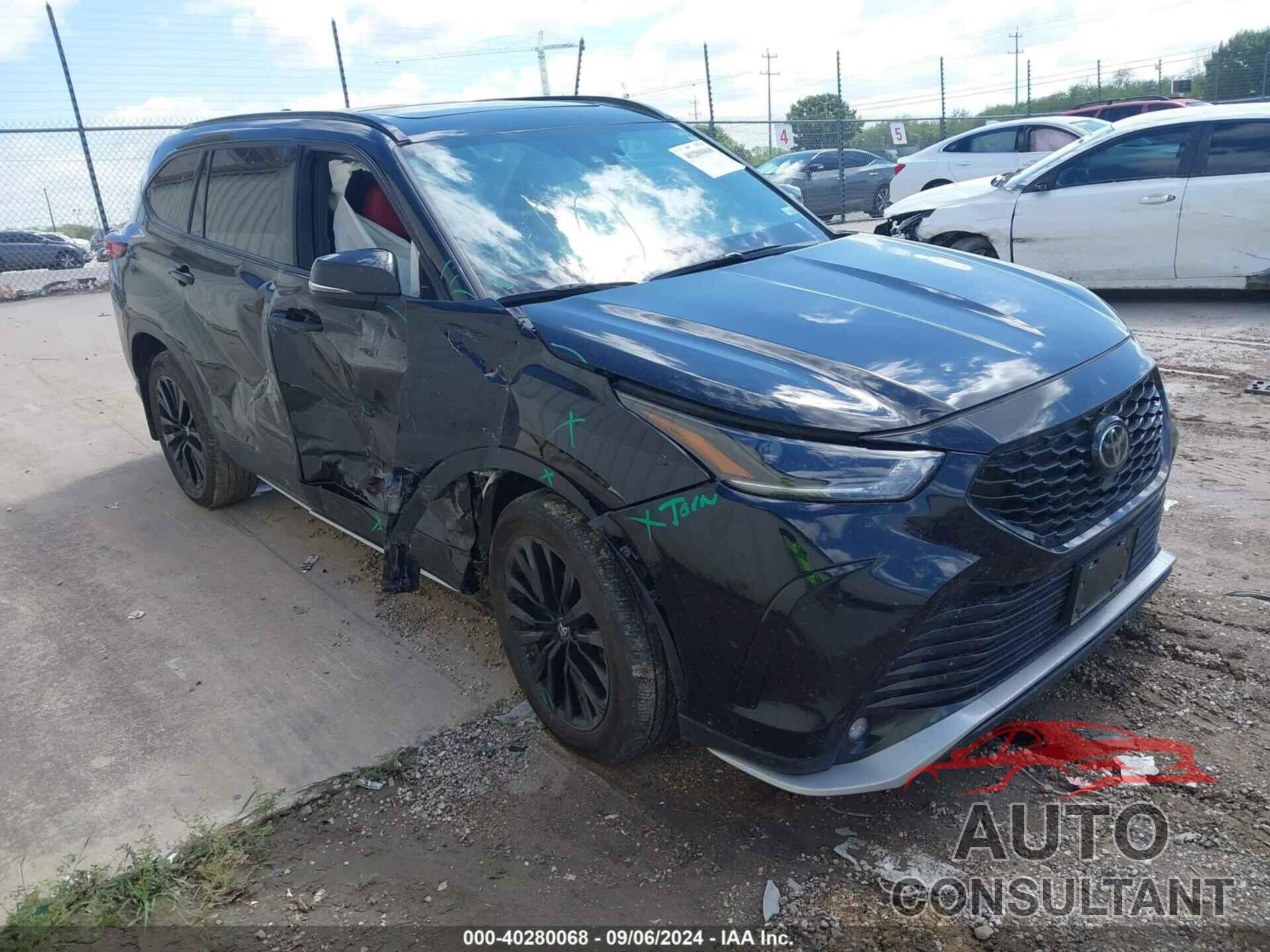 TOYOTA HIGHLANDER 2023 - 5TDKDRAH8PS028884