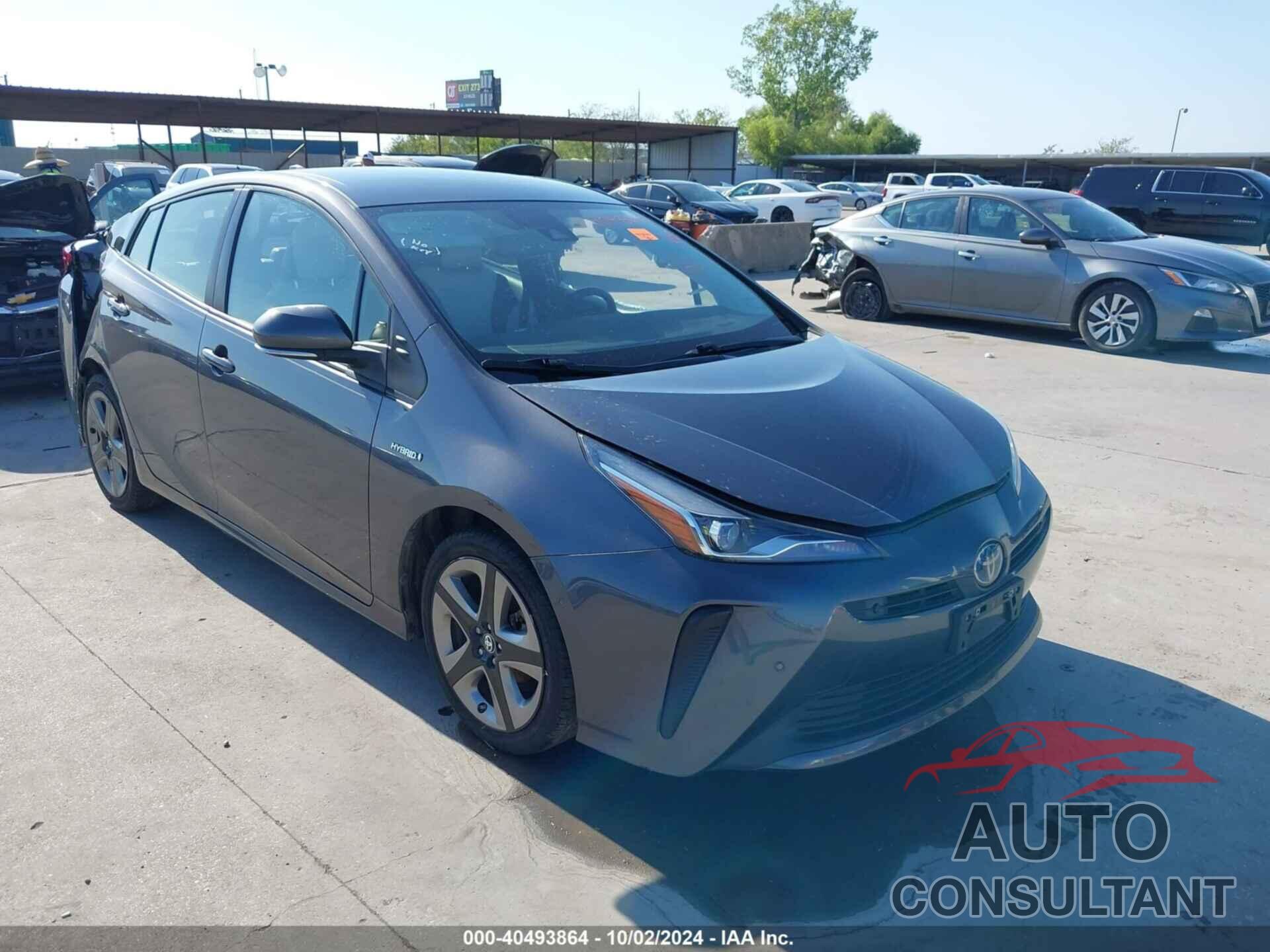 TOYOTA PRIUS 2021 - JTDKAMFU9M3140043