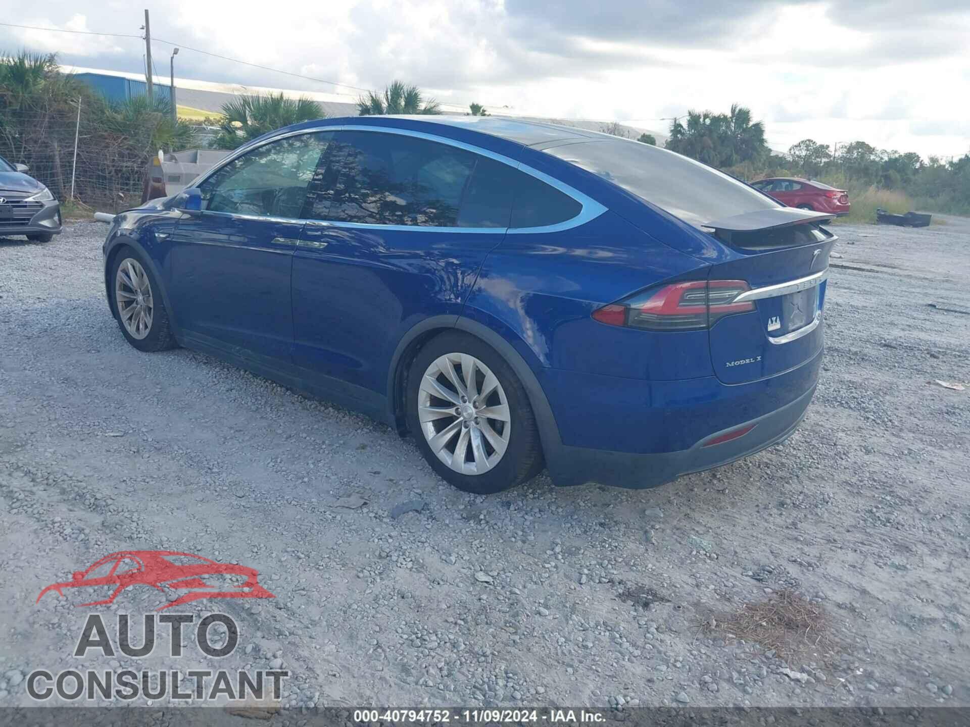 TESLA MODEL X 2016 - 5YJXCAE2OGFOO6608