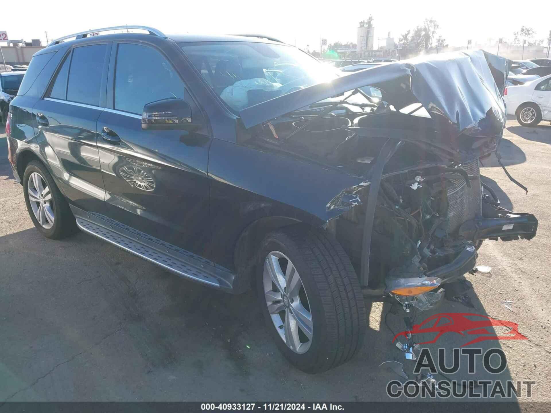 MERCEDES-BENZ ML 350 2013 - 4JGDA5JB4DA232821