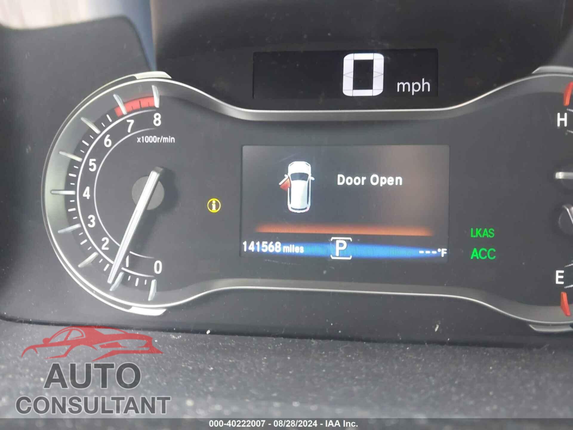 HONDA PILOT 2016 - 5FNYF6H92GB096734
