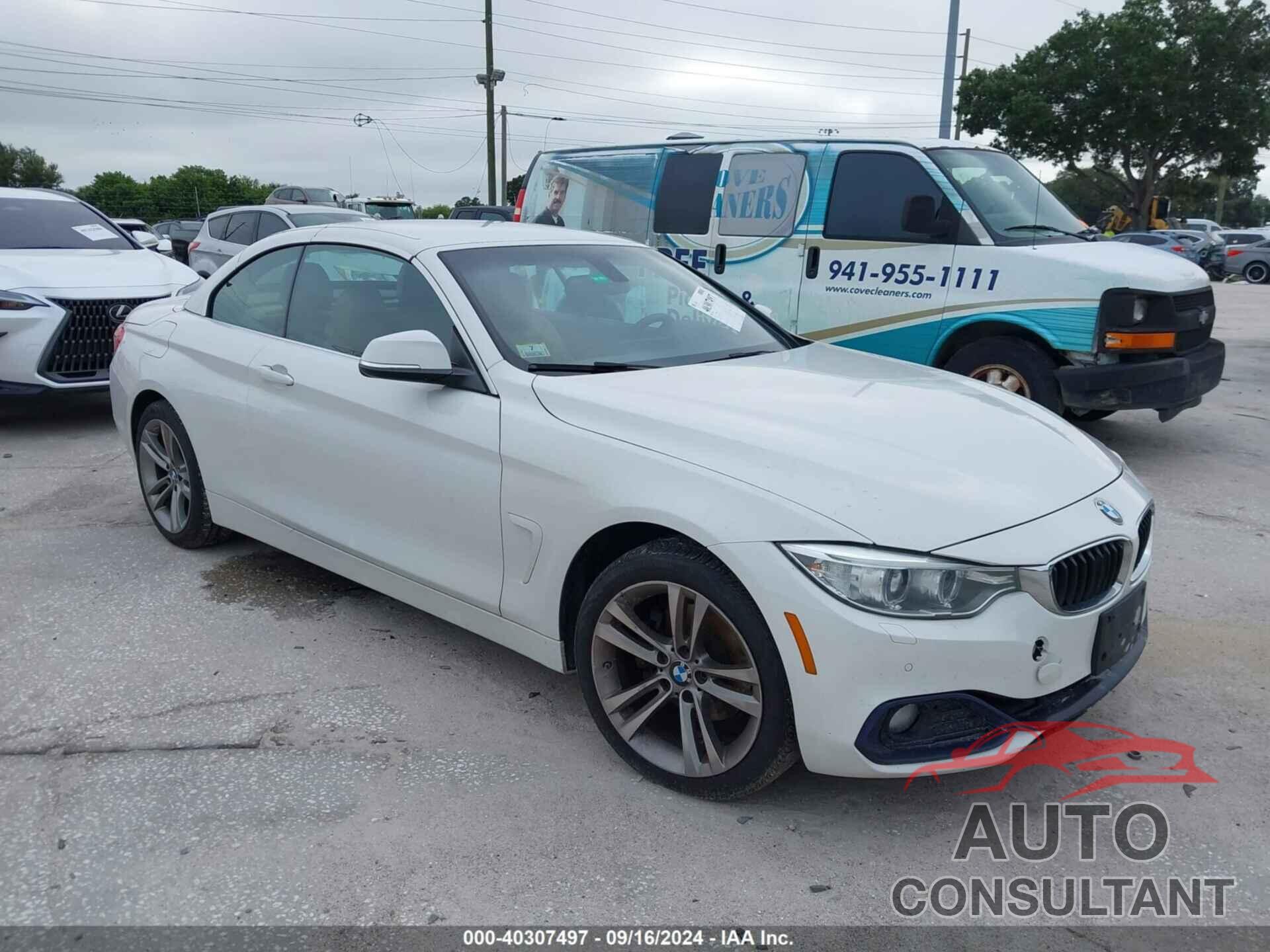 BMW 430I 2017 - WBA4U9C35H5H64442