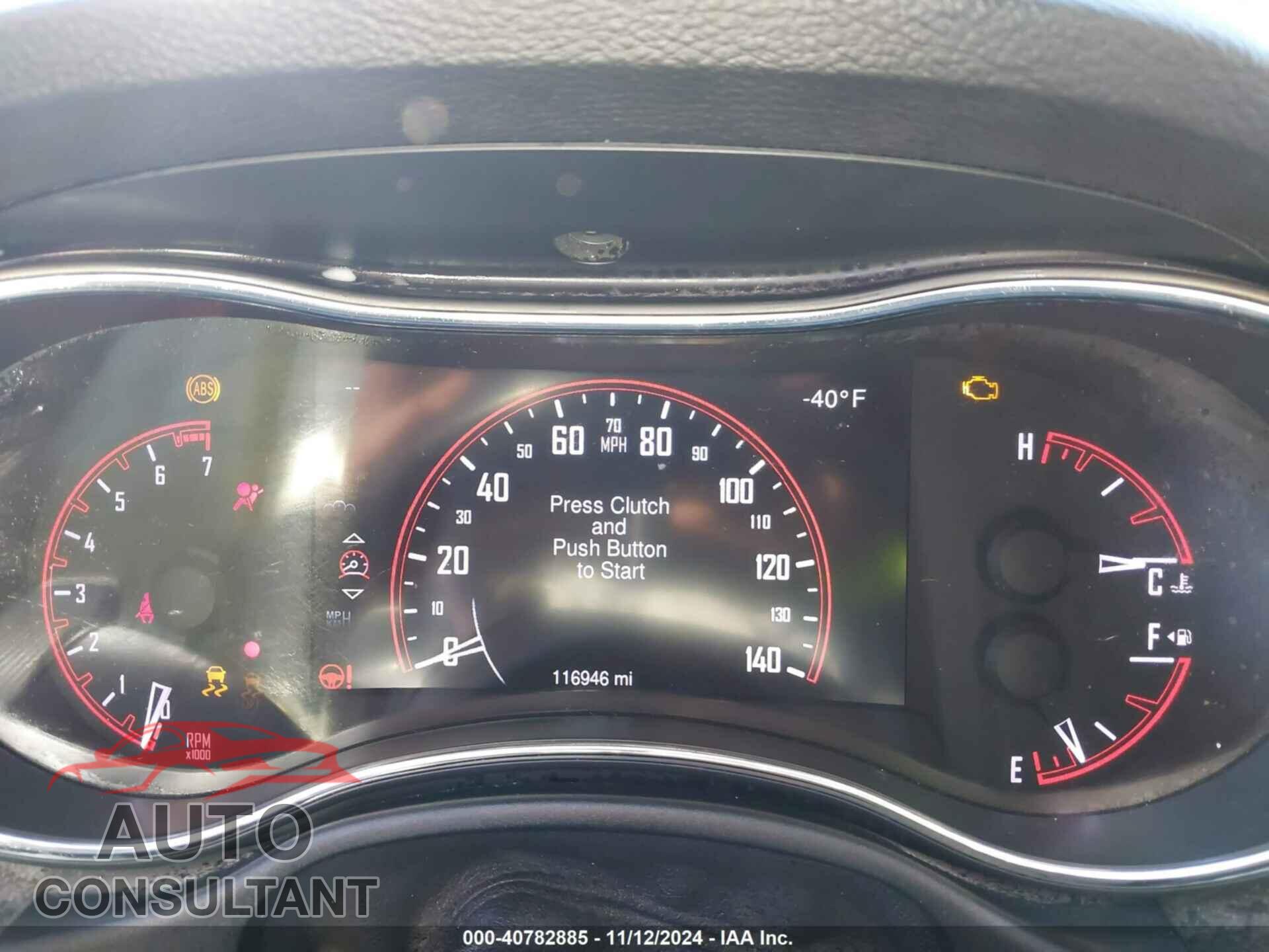 DODGE DURANGO 2015 - 1C4RDJDG7FC709511