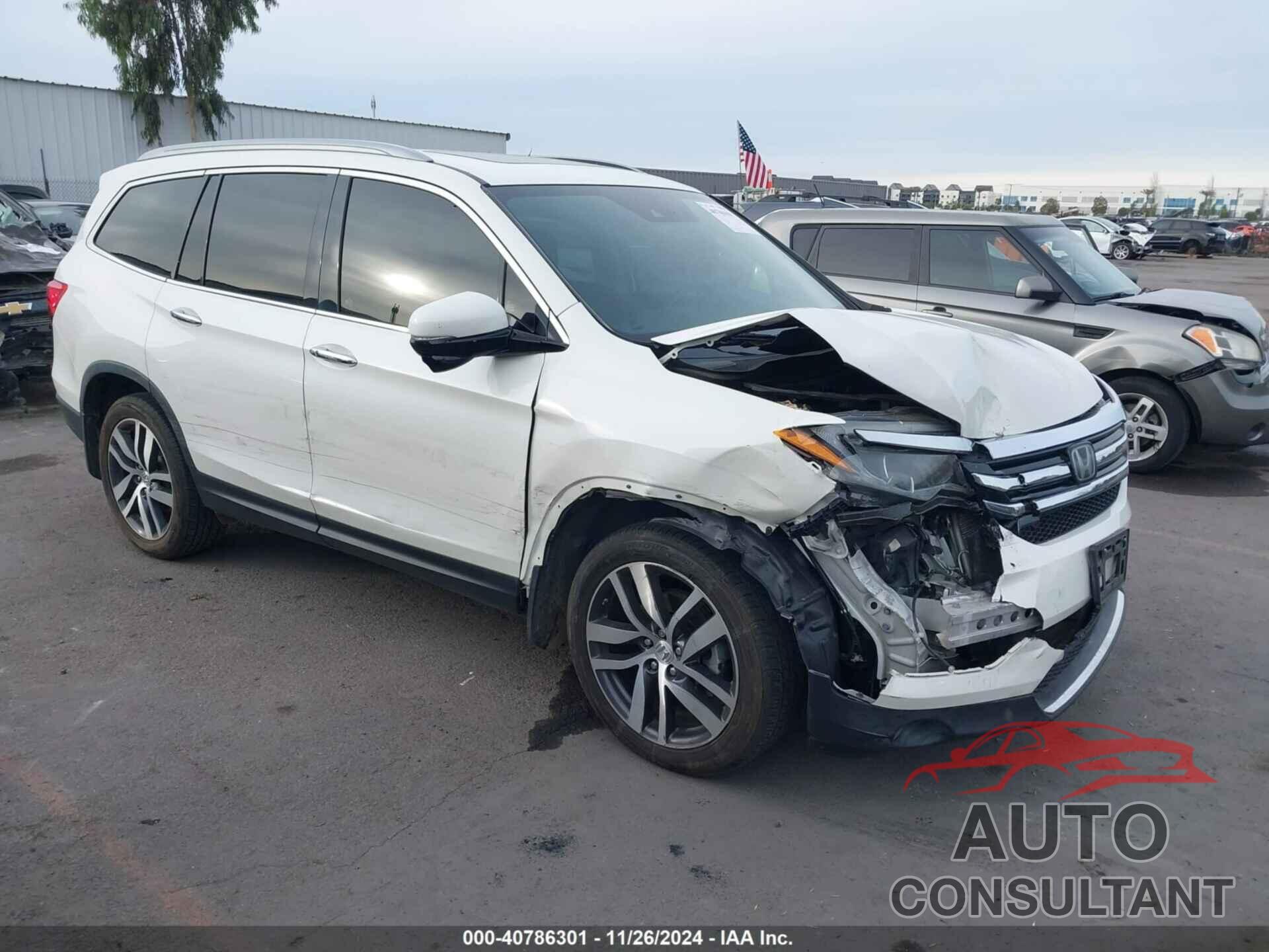 HONDA PILOT 2018 - 5FNYF5H97JB010576