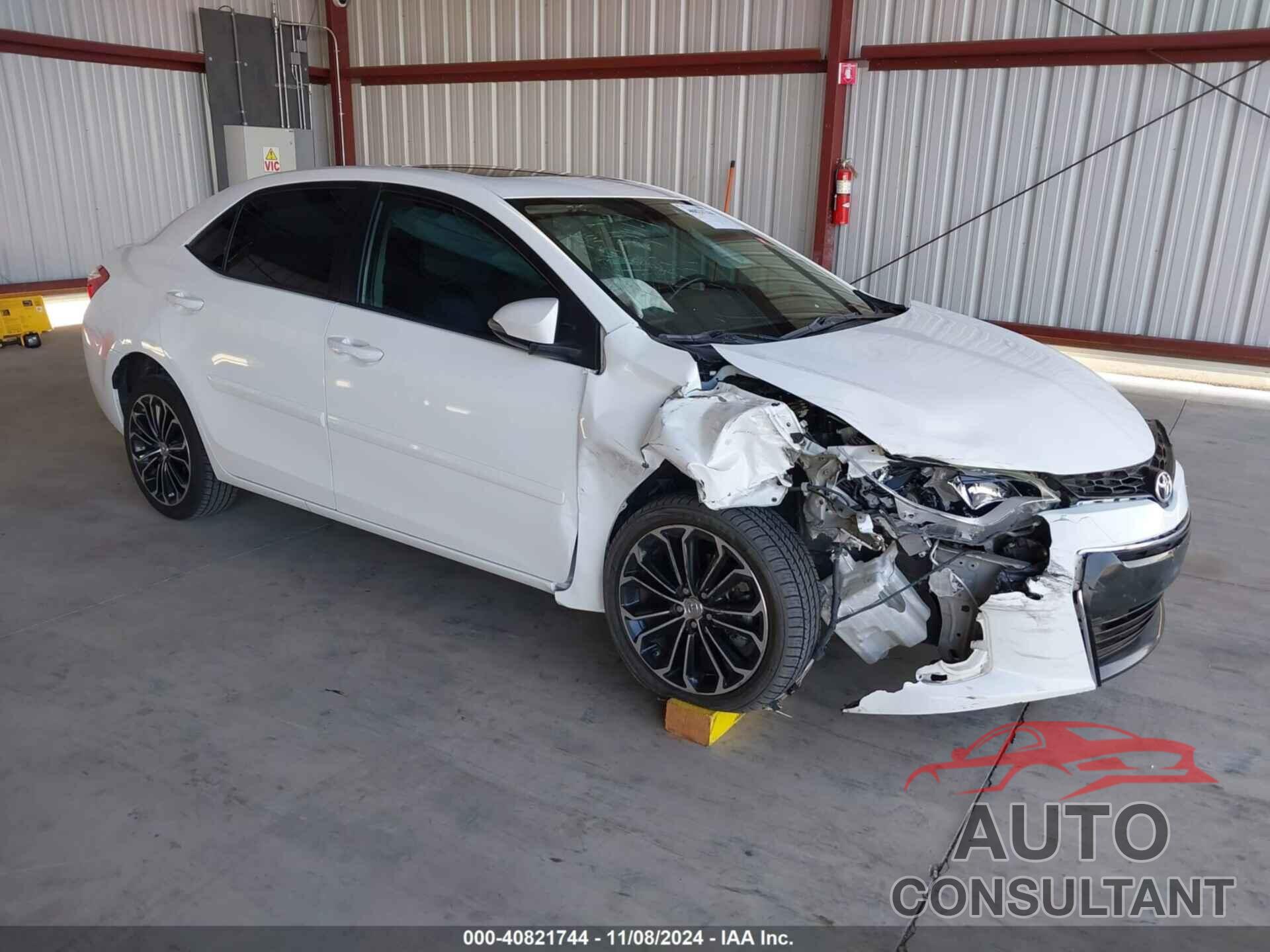 TOYOTA COROLLA 2016 - 5YFBURHE9GP421555