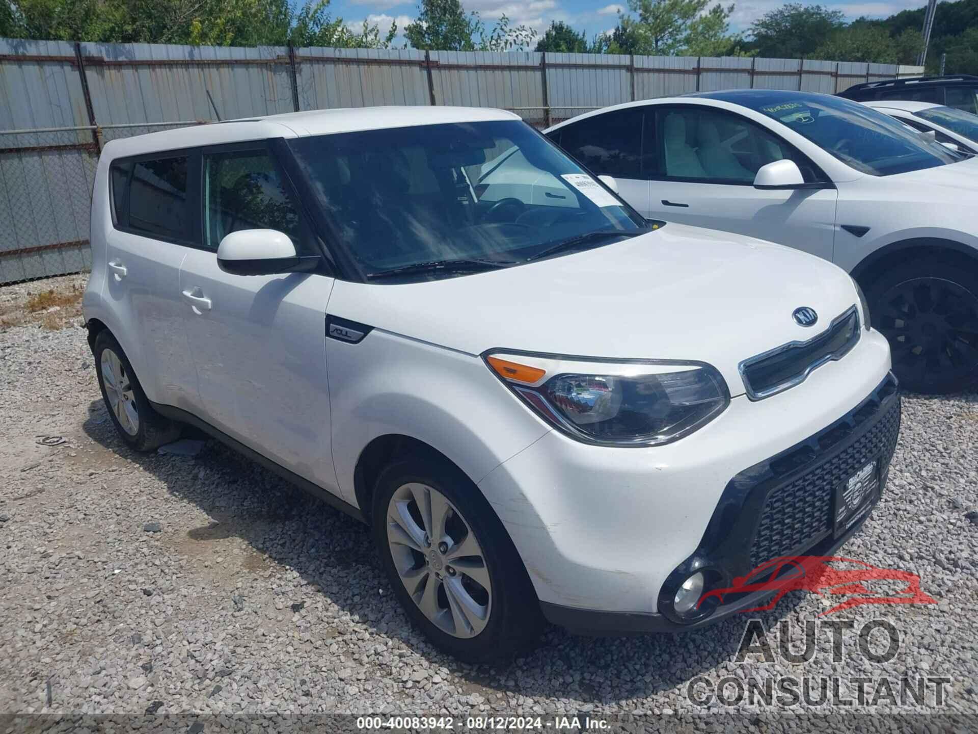 KIA SOUL 2016 - KNDJP3A58G7842548