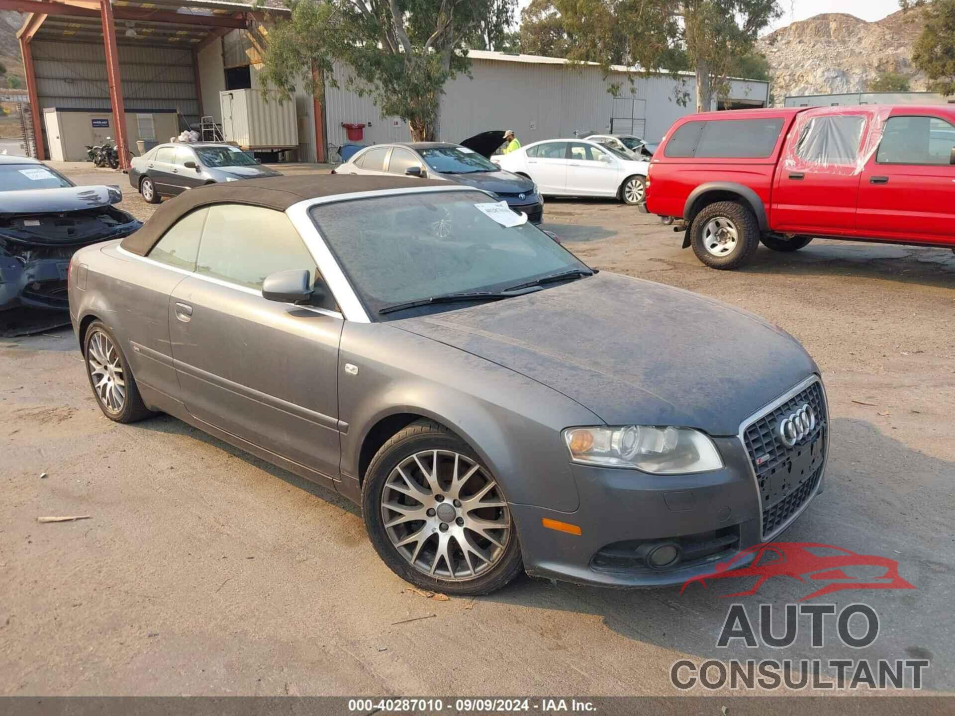 AUDI A4 2009 - WAUAF48H79K006624