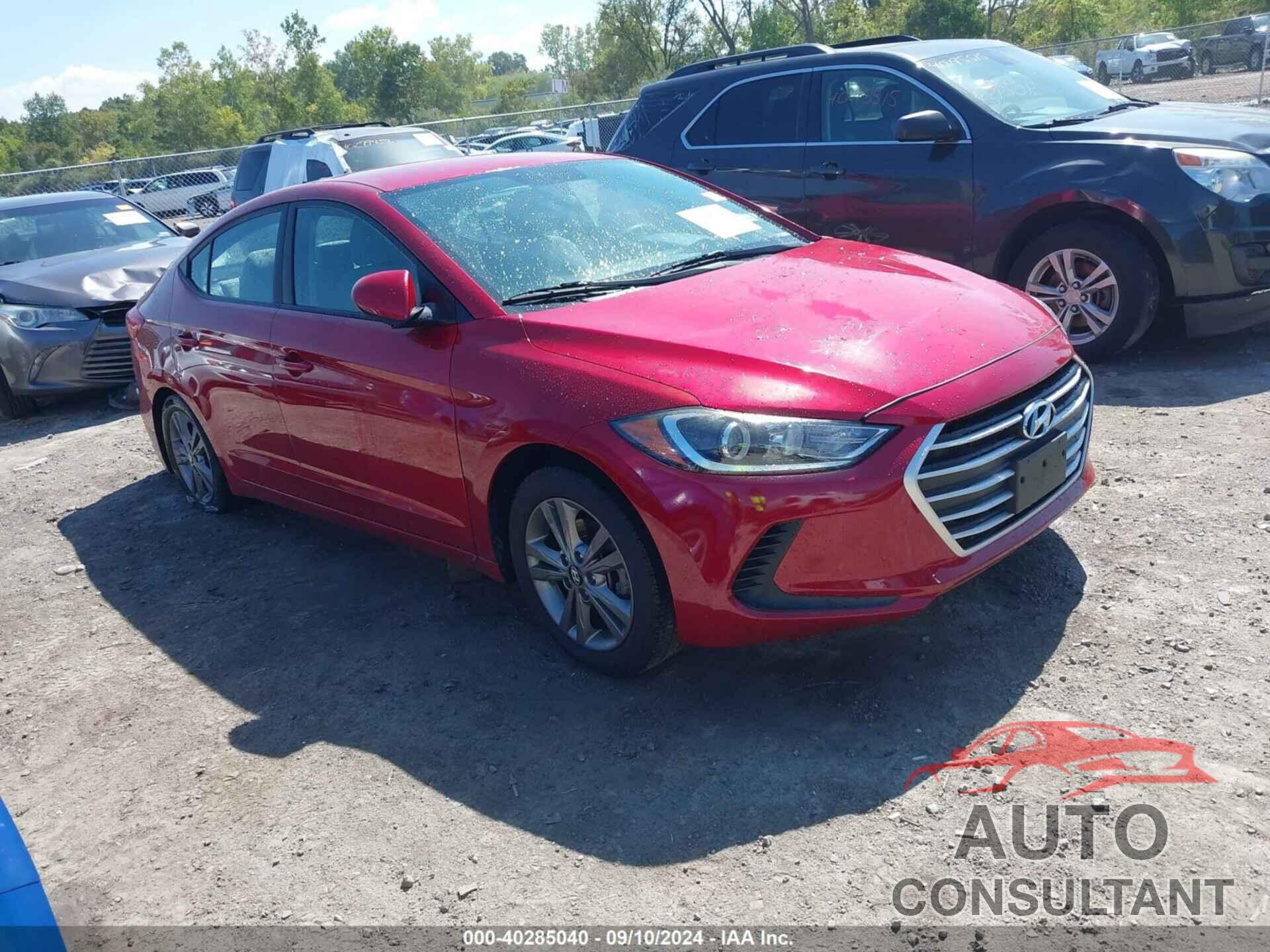 HYUNDAI ELANTRA 2017 - 5NPD84LF3HH151432