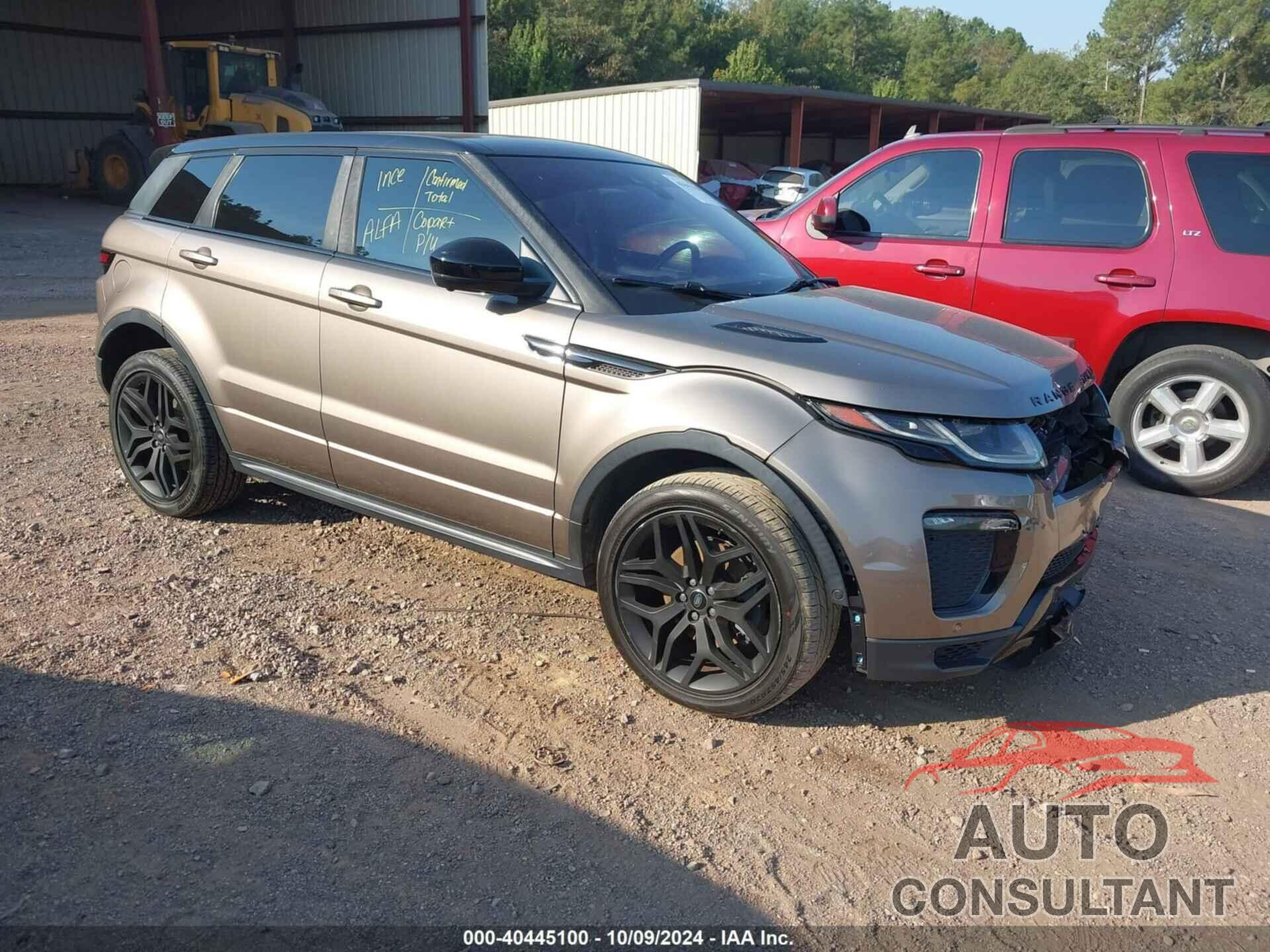 LAND ROVER RANGE ROVER EVOQUE 2016 - SALVD2BG7GH133729
