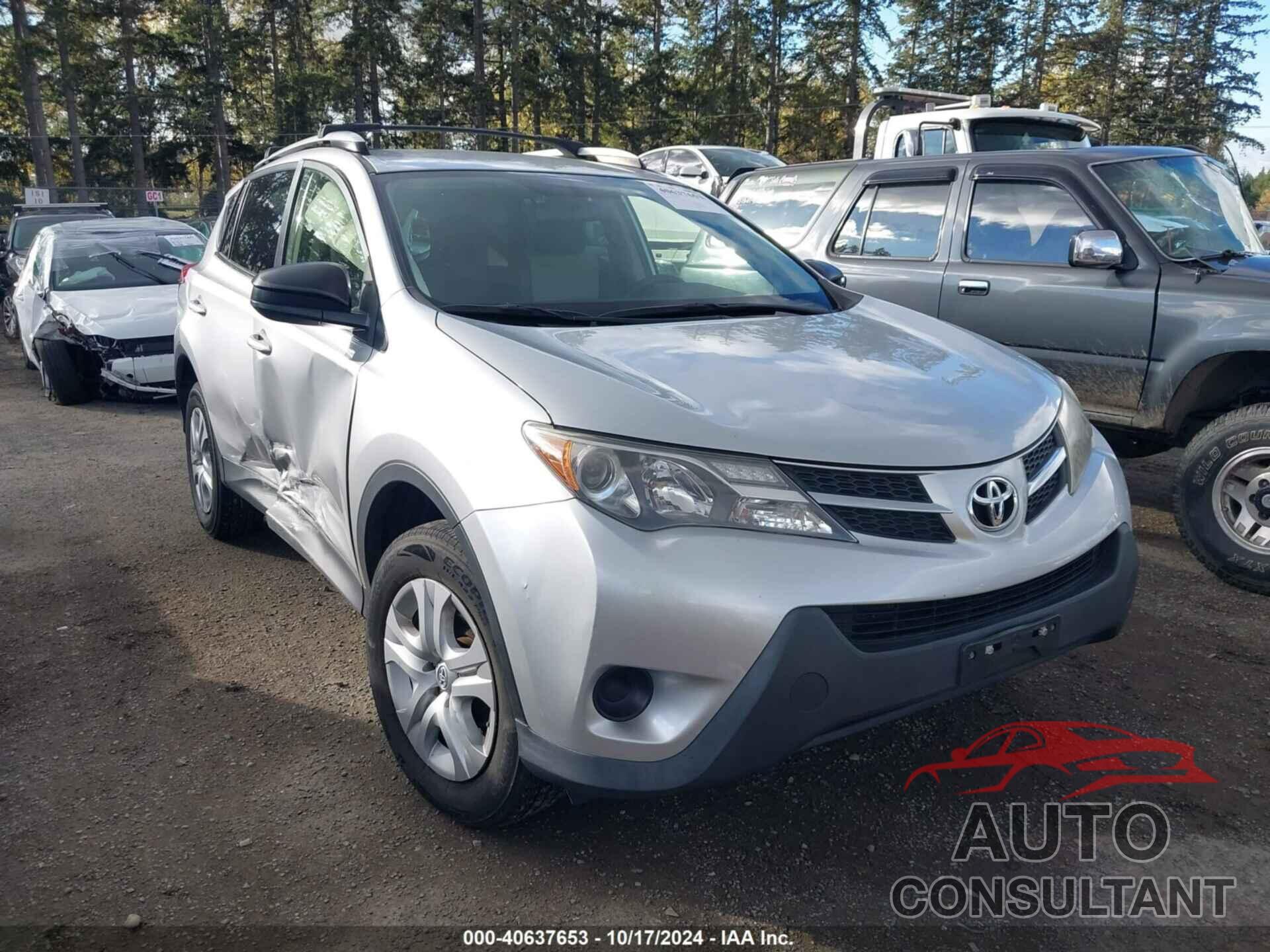 TOYOTA RAV4 2013 - JTMBFREV8D5026175