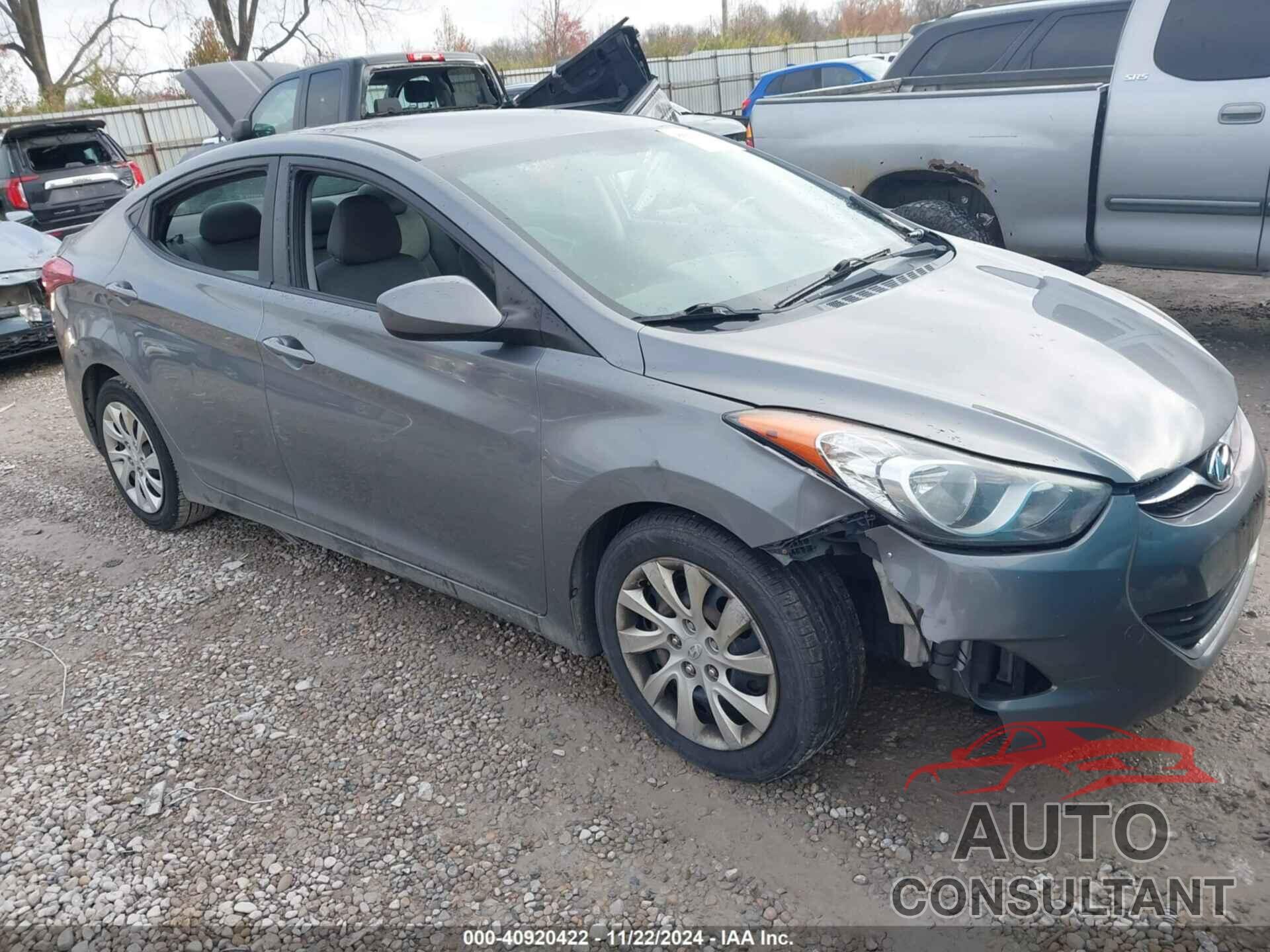 HYUNDAI ELANTRA 2013 - 5NPDH4AE1DH193392