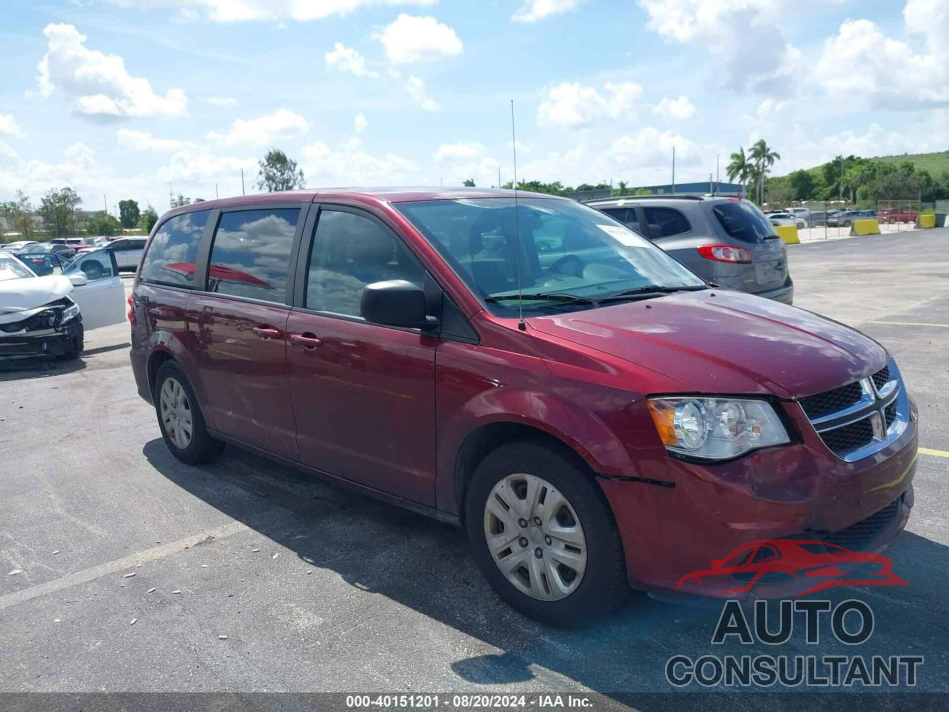 DODGE GRAND CARAVAN 2018 - 2C4RDGBG3JR163960