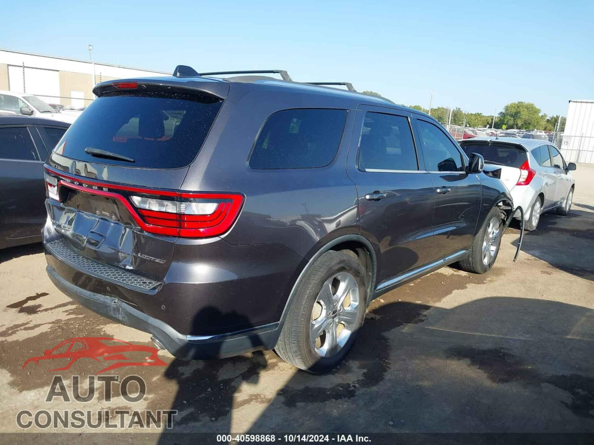DODGE DURANGO 2015 - 1C4RDHDG6FC722730
