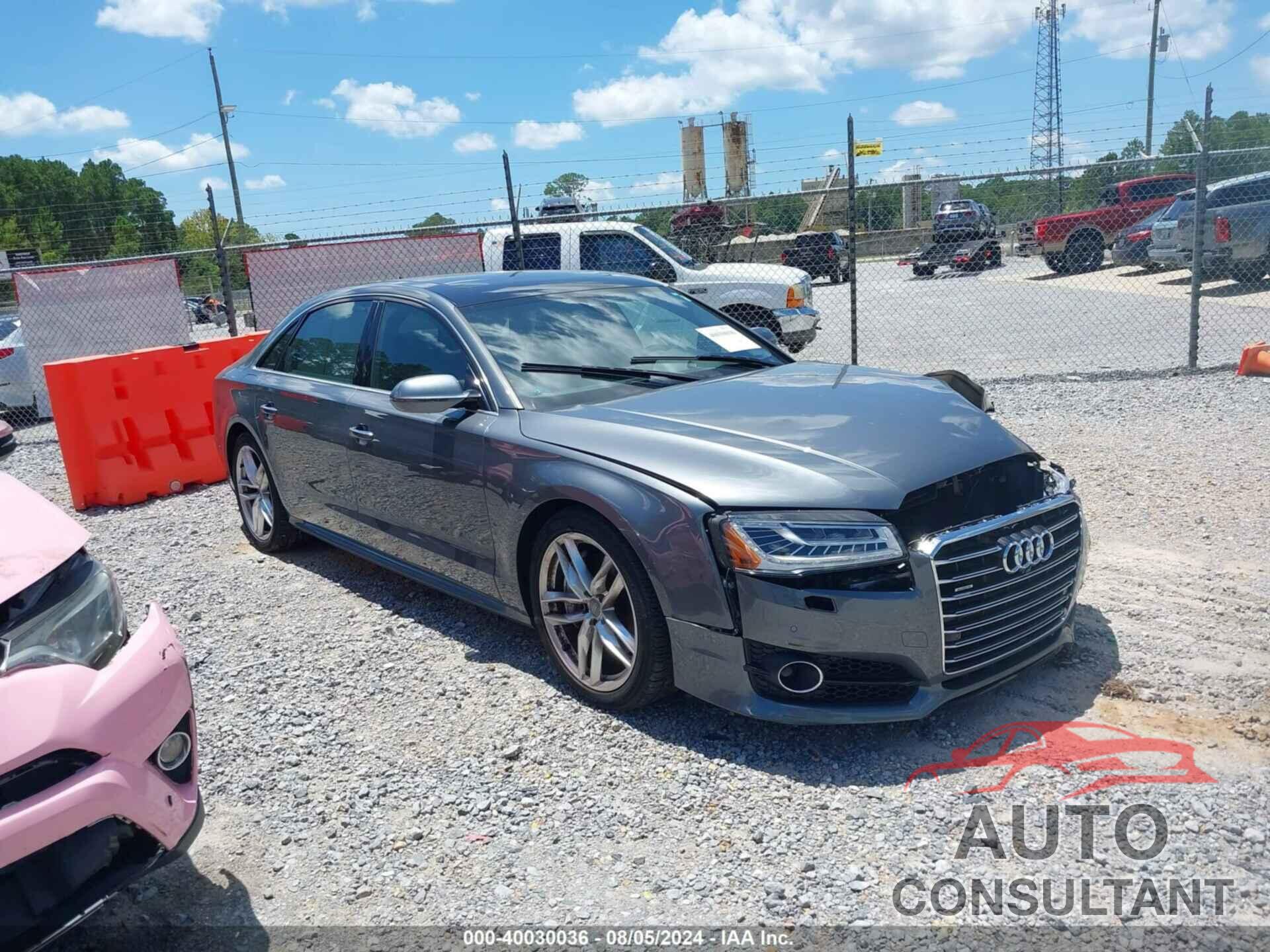 AUDI A8 L 2016 - WAU43AFD5GN006816