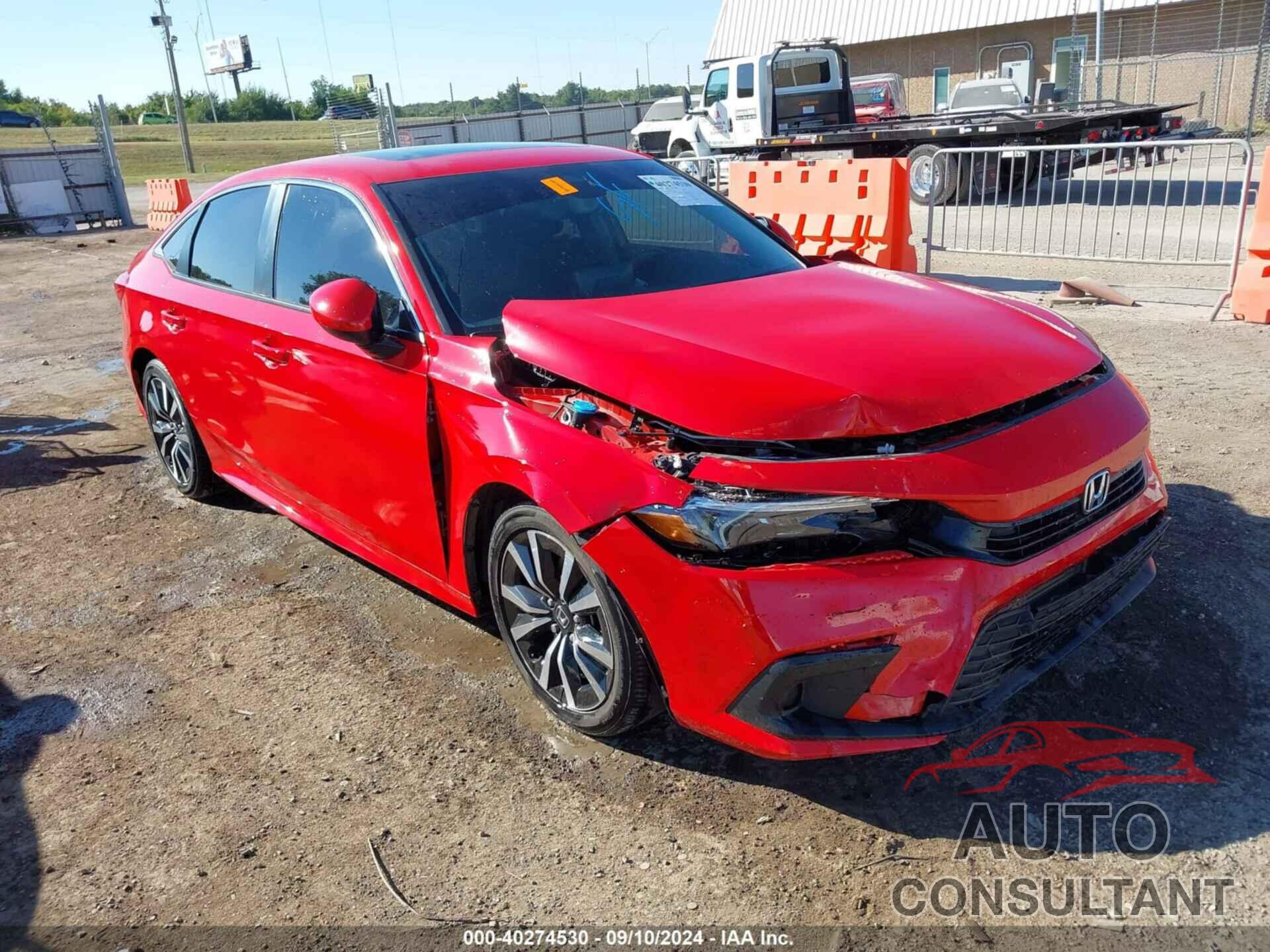 HONDA CIVIC 2022 - 2HGFE1F77NH323052