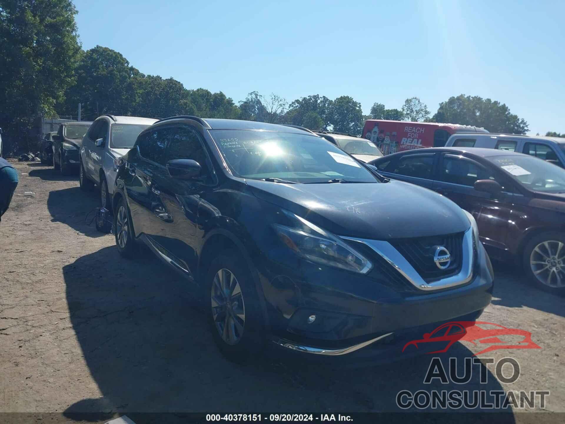 NISSAN MURANO 2018 - 5N1AZ2MG4JN125256