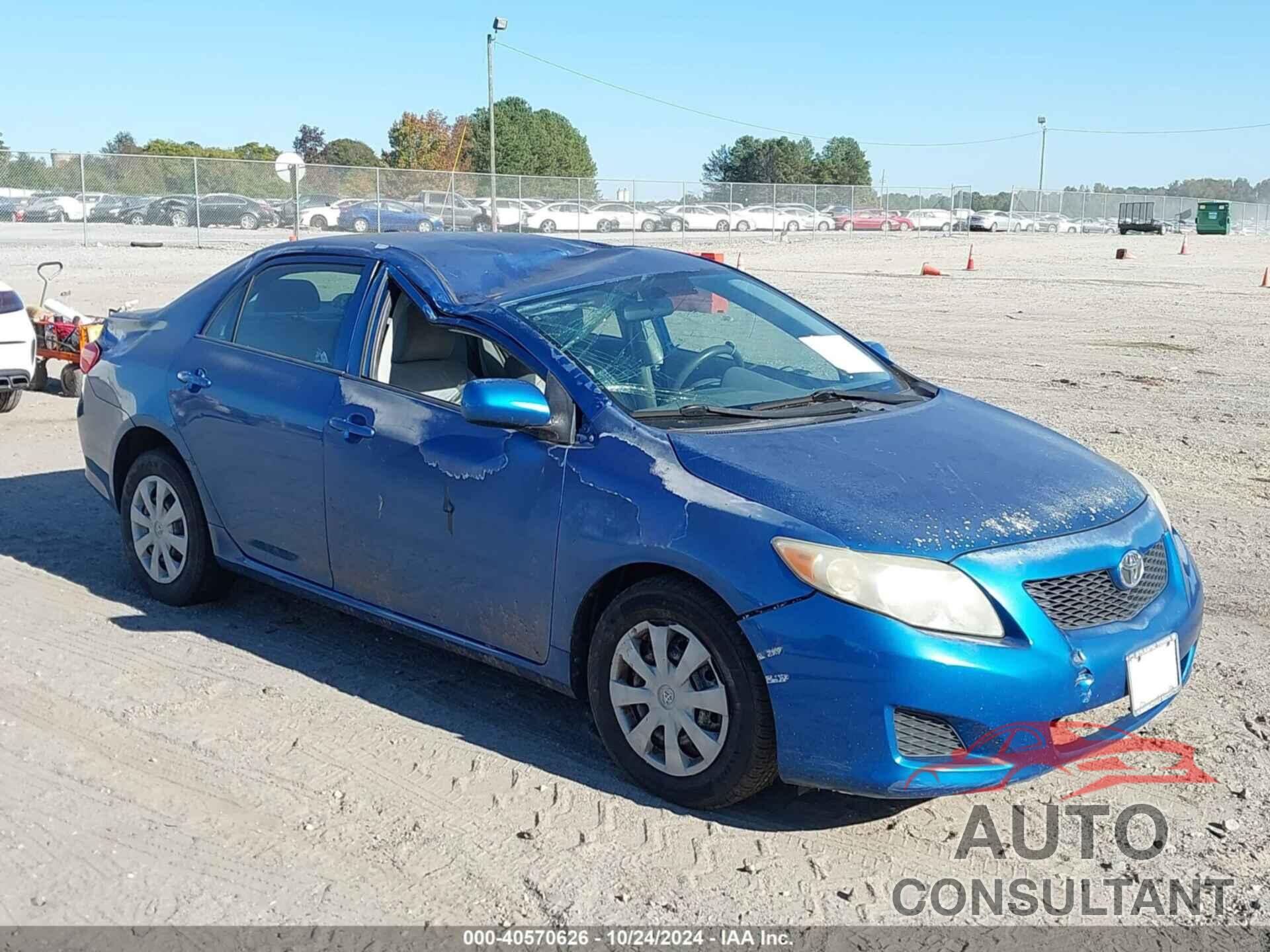 TOYOTA COROLLA 2010 - JTDBU4EEXA9095706