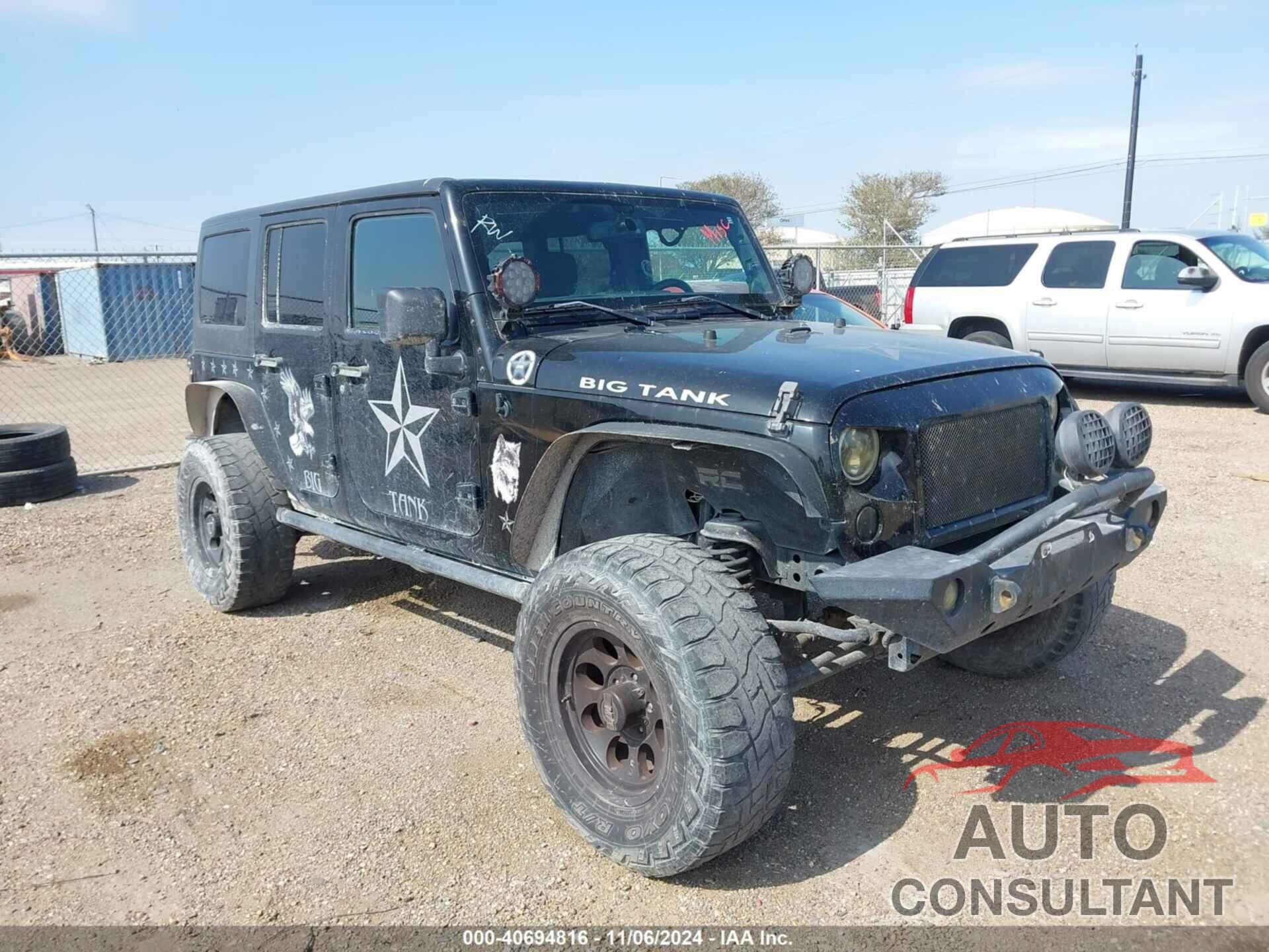 JEEP WRANGLER UNLIMITED 2014 - 1C4BJWFG7EL140548