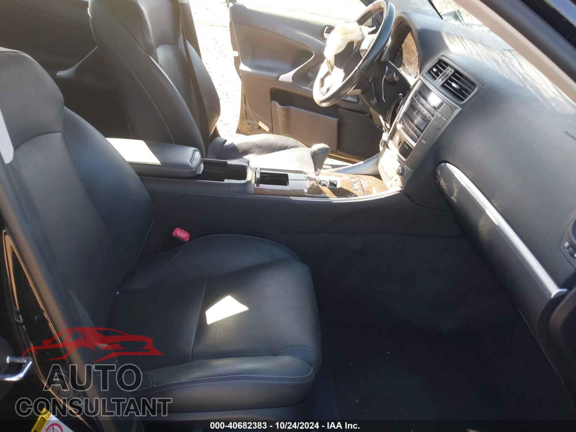 LEXUS IS 250 2012 - JTHBF5C2XC5179980