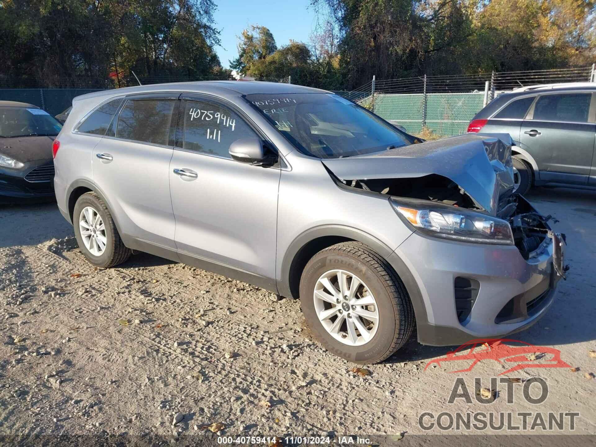 KIA SORENTO 2020 - 5XYPG4A39LG712239