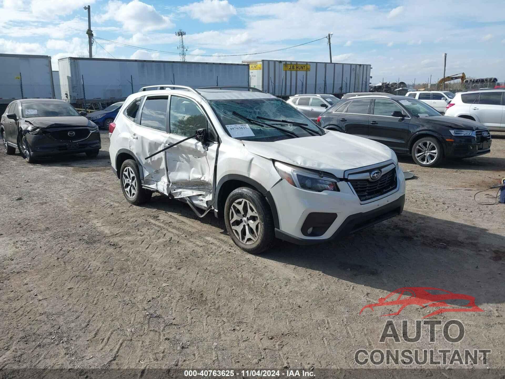 SUBARU FORESTER 2021 - JF2SKAJC7MH480483