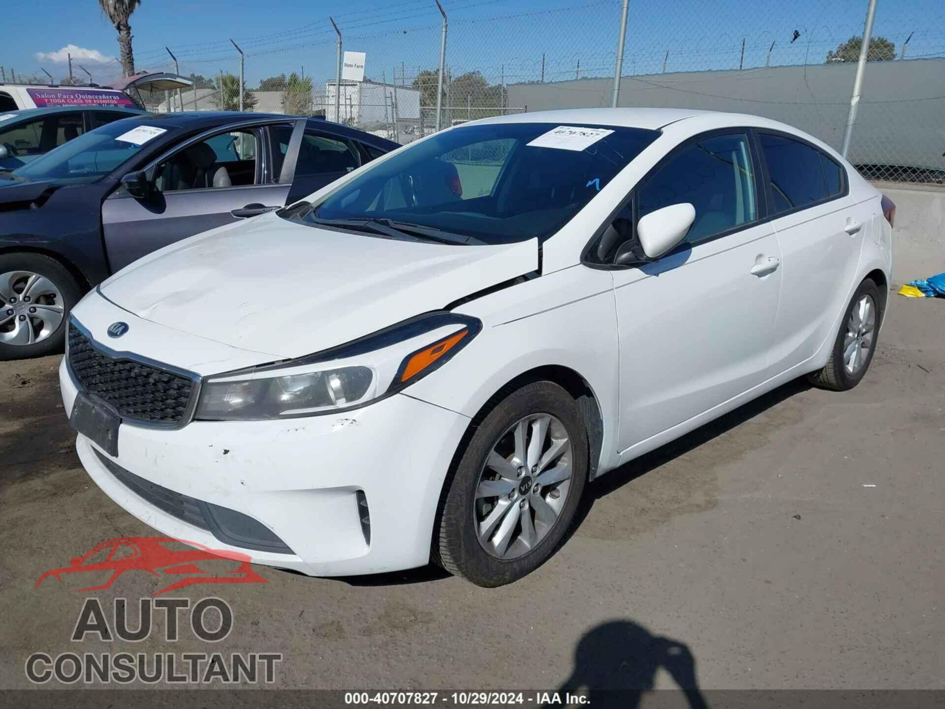 KIA FORTE 2017 - 3KPFK4A77HE156255