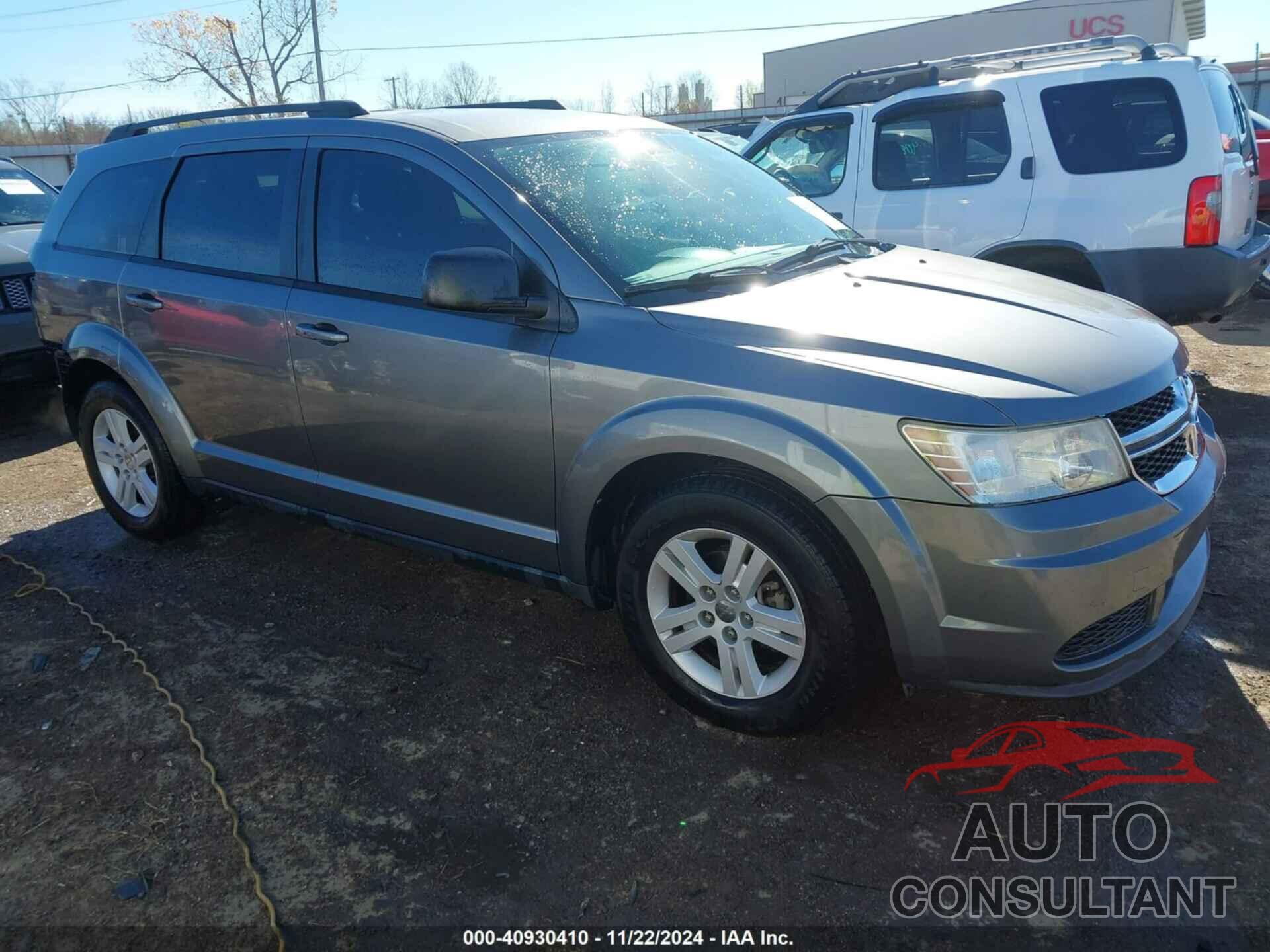 DODGE JOURNEY 2012 - 3C4PDCABXCT270011