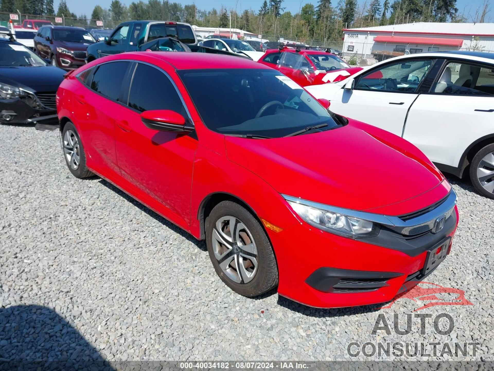 HONDA CIVIC 2016 - 2HGFC2F55GH543447