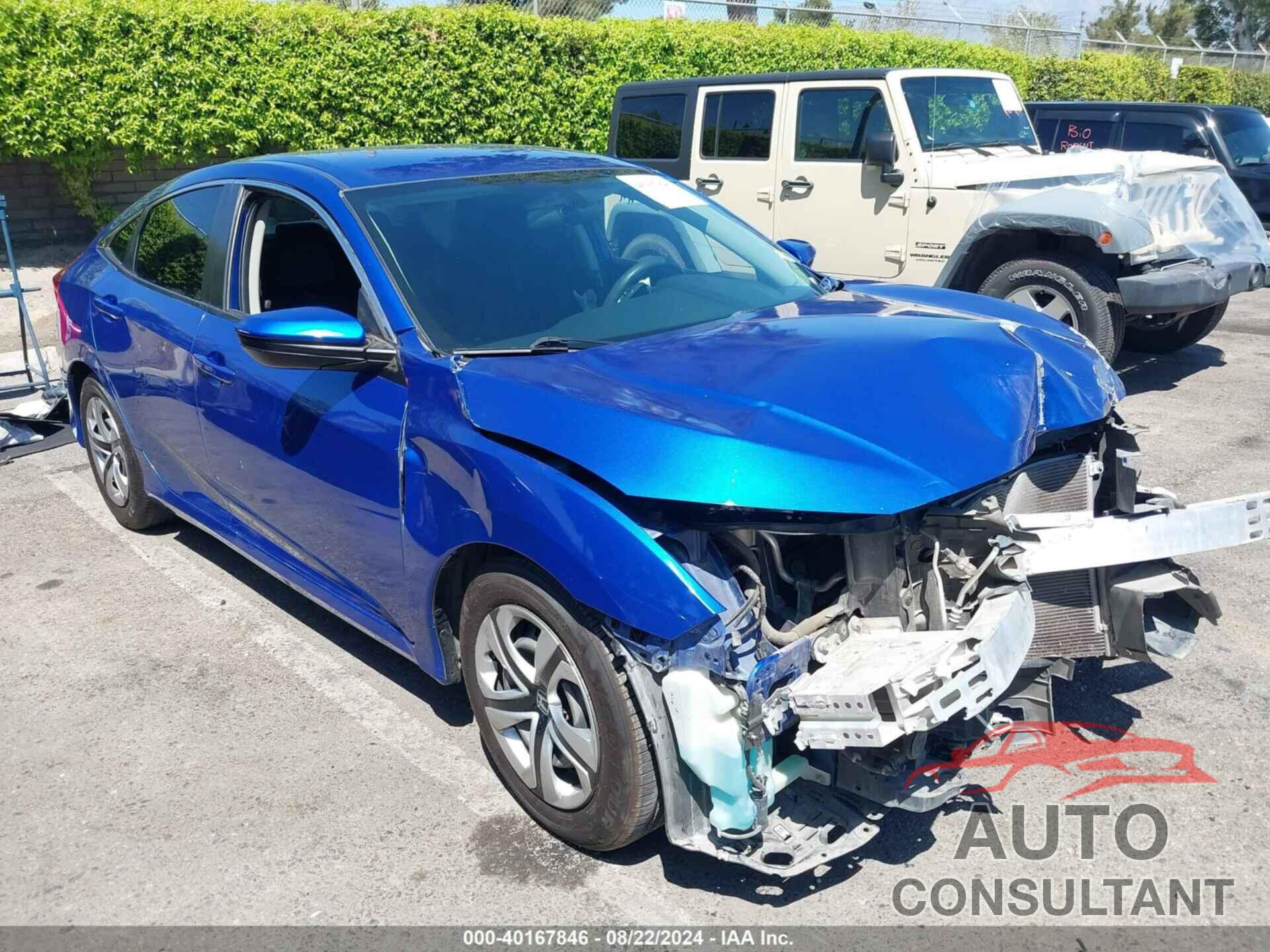 HONDA CIVIC 2017 - 2HGFC2F59HH537071