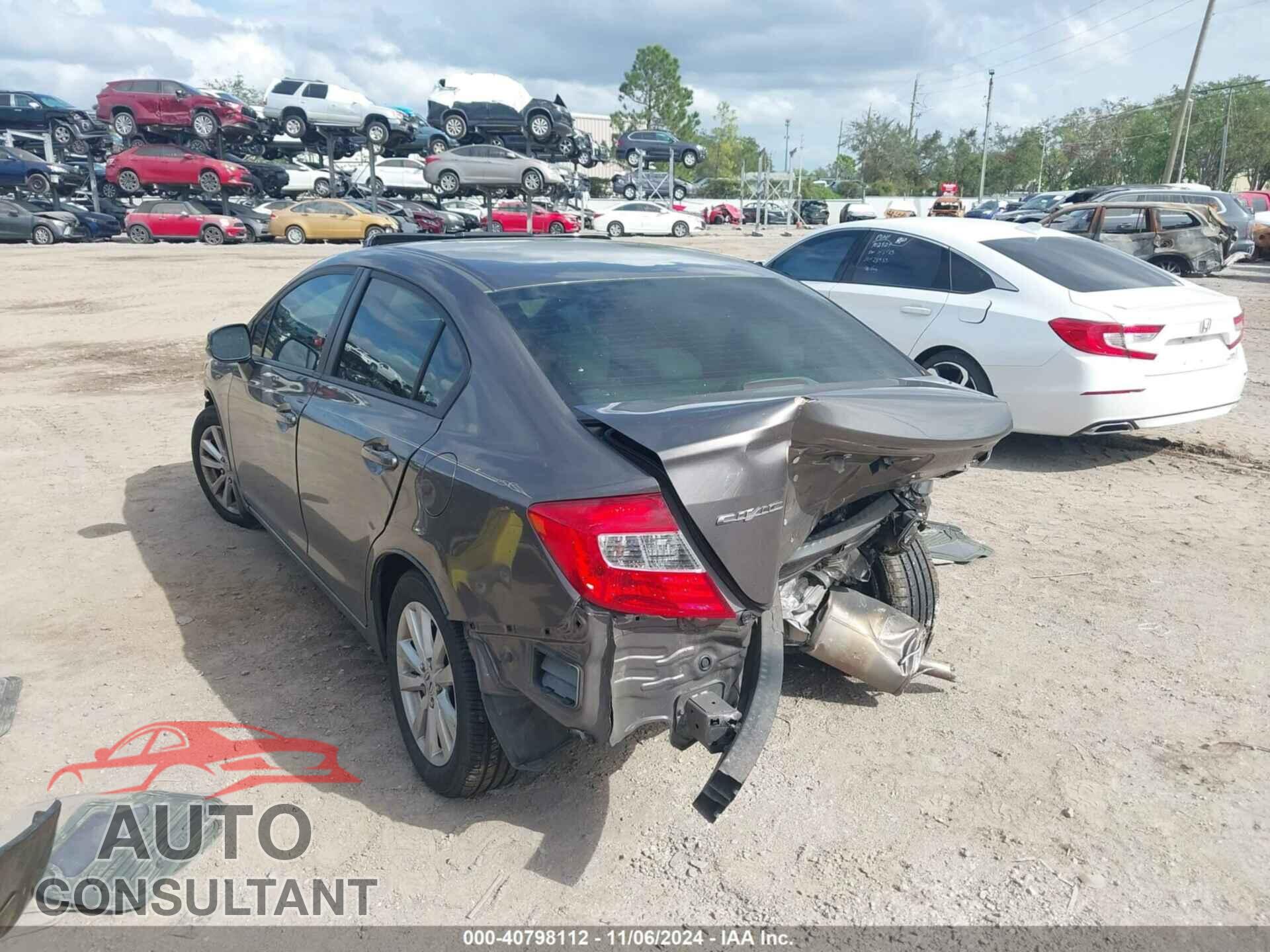 HONDA CIVIC 2012 - 19XFB2F90CE004096