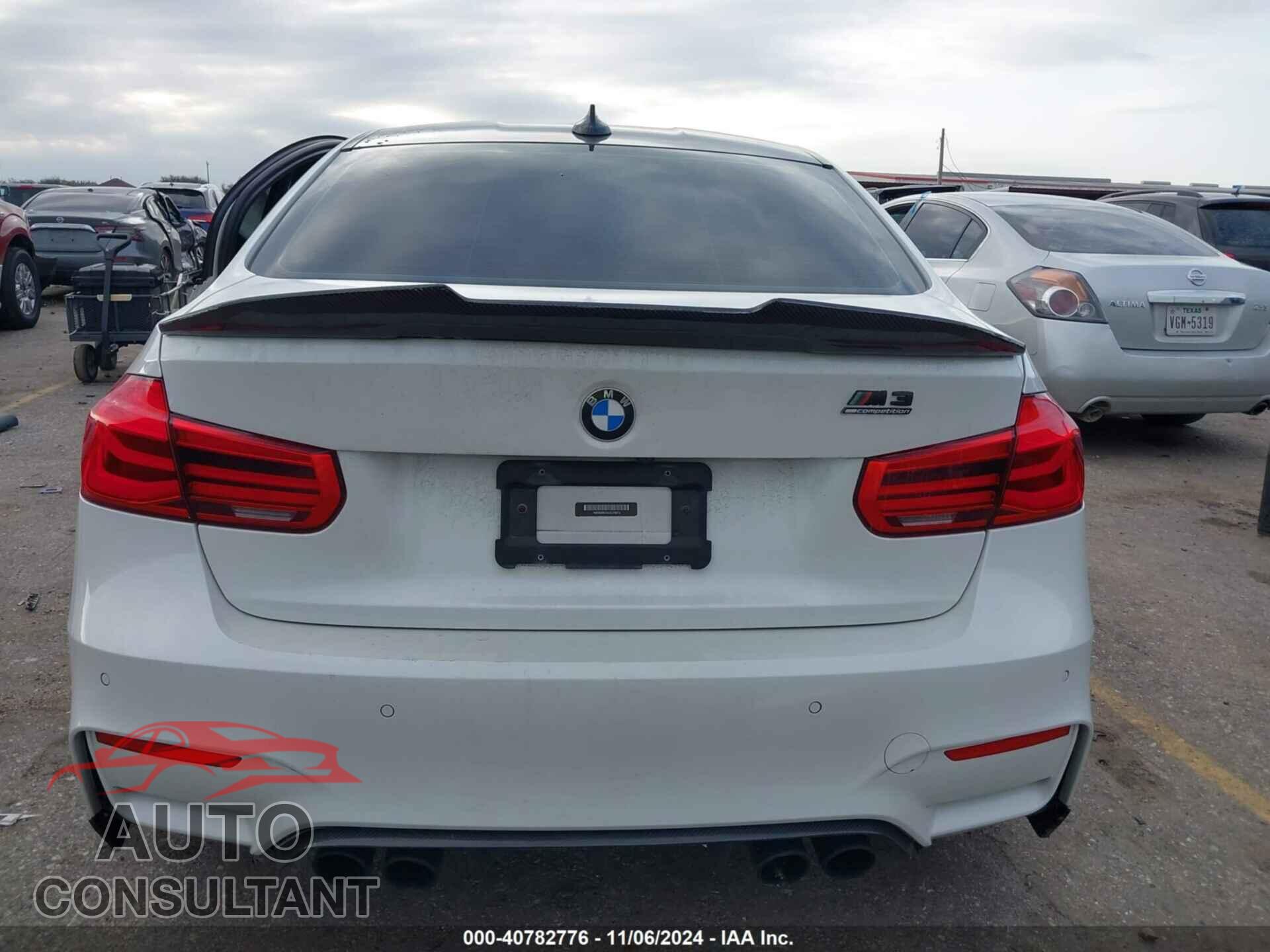 BMW M3 2018 - WBS8M9C54J5J78073