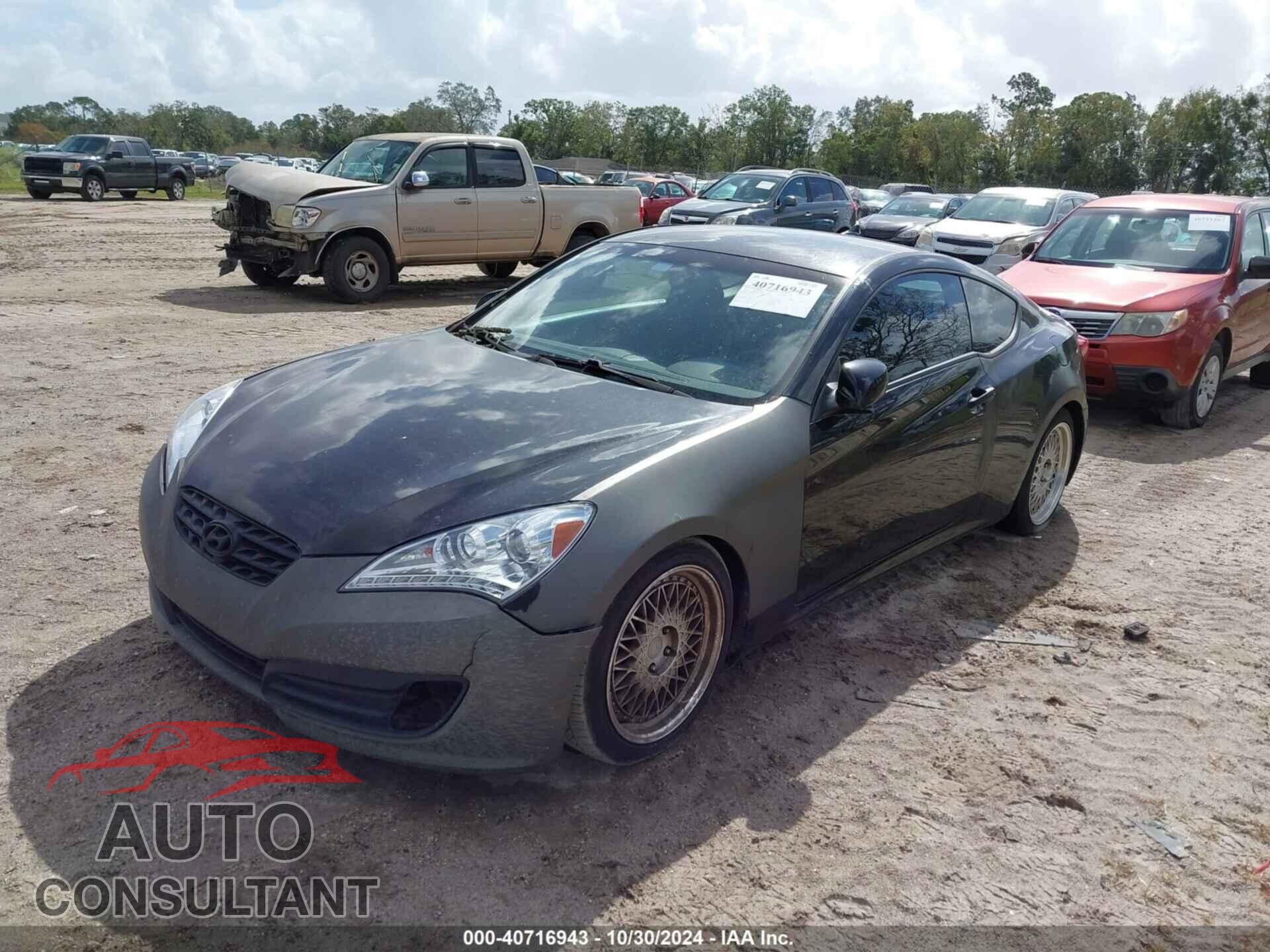 HYUNDAI GENESIS 2010 - KMHHU6KH3AU018091