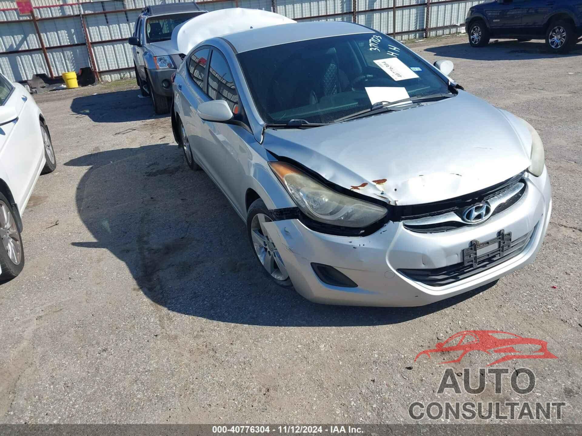 HYUNDAI ELANTRA 2013 - 5NPDH4AE6DH371703