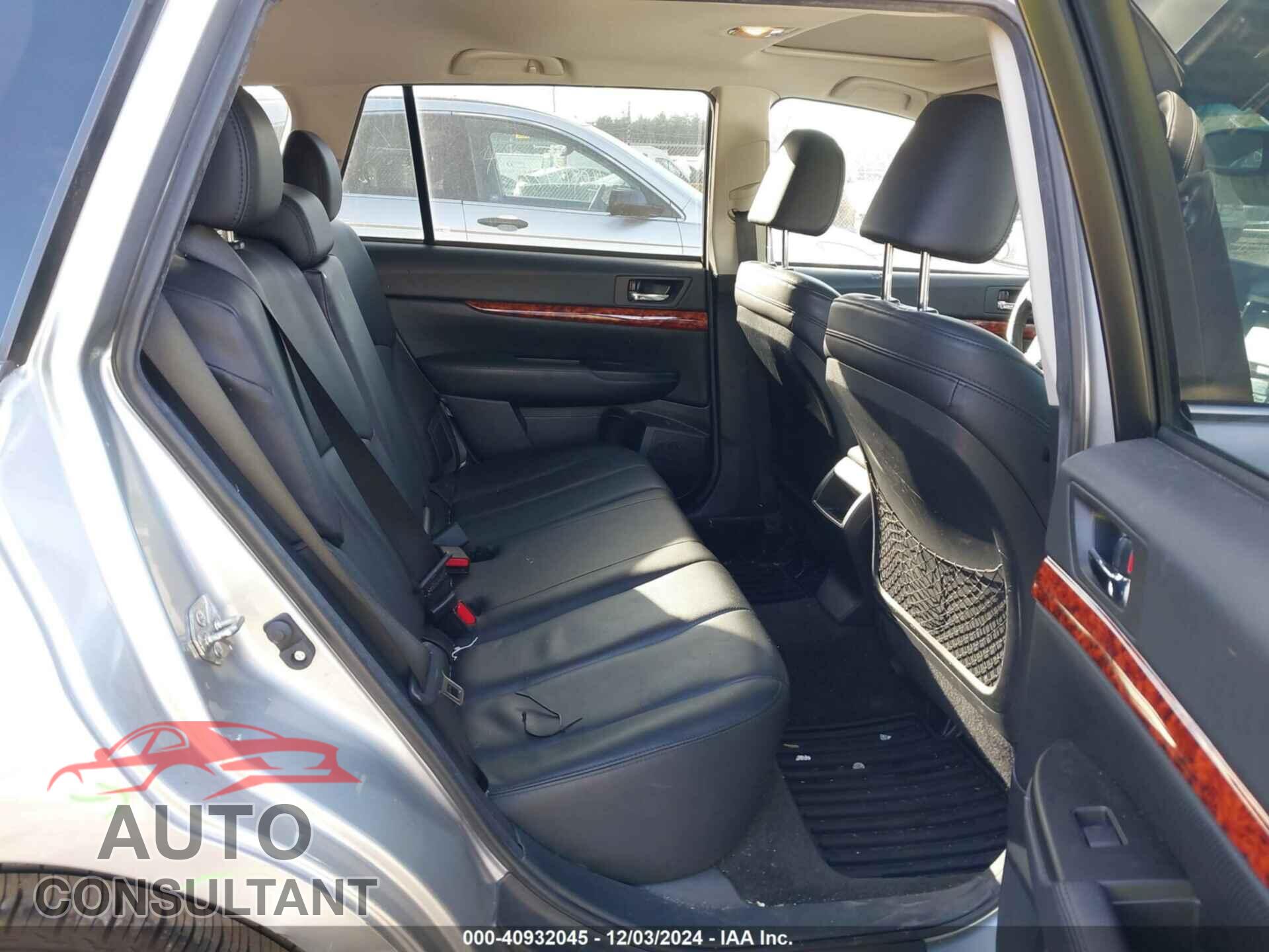 SUBARU OUTBACK 2012 - 4S4BRCLCXC3211937